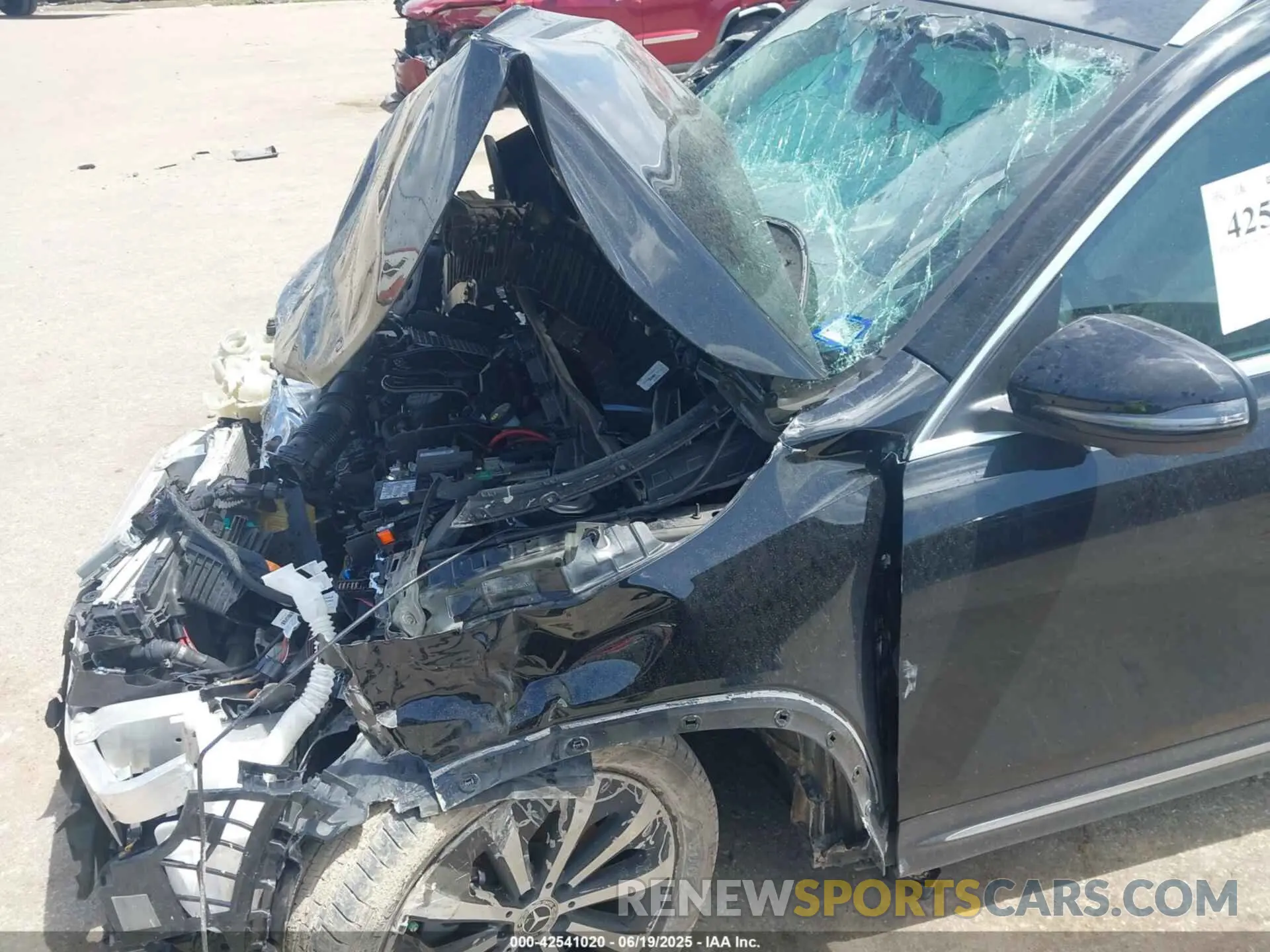 6 fotografías del automóvil dañado W1N4M4GB1NW253894 MERCEDES-BENZ GLB 250 2022