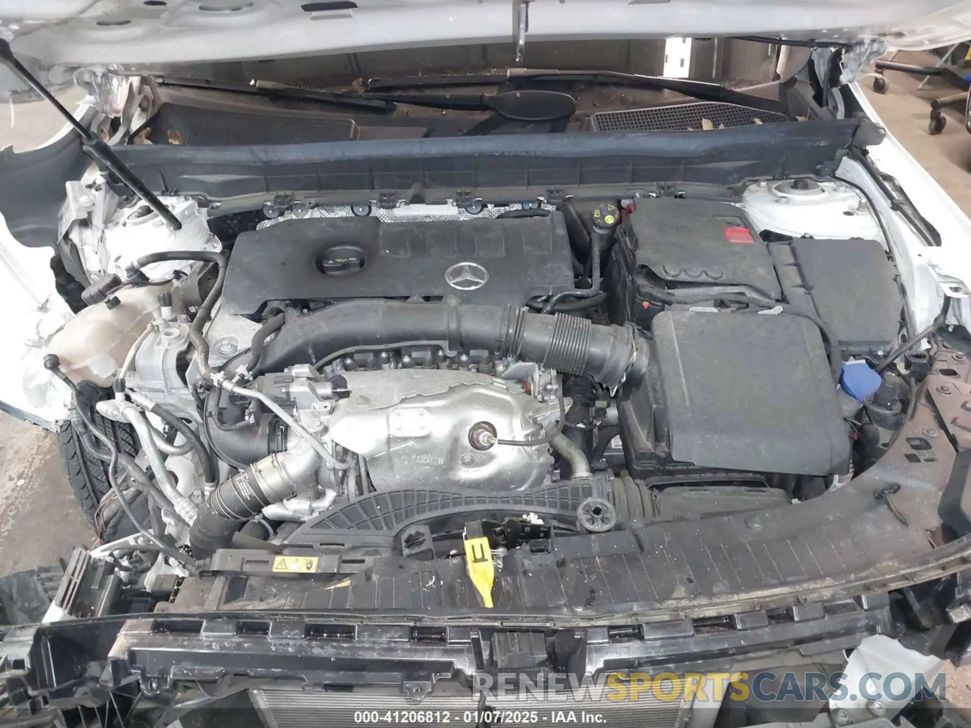 10 fotografías del automóvil dañado W1N4M4HB1NW183716 MERCEDES-BENZ GLB 250 2022