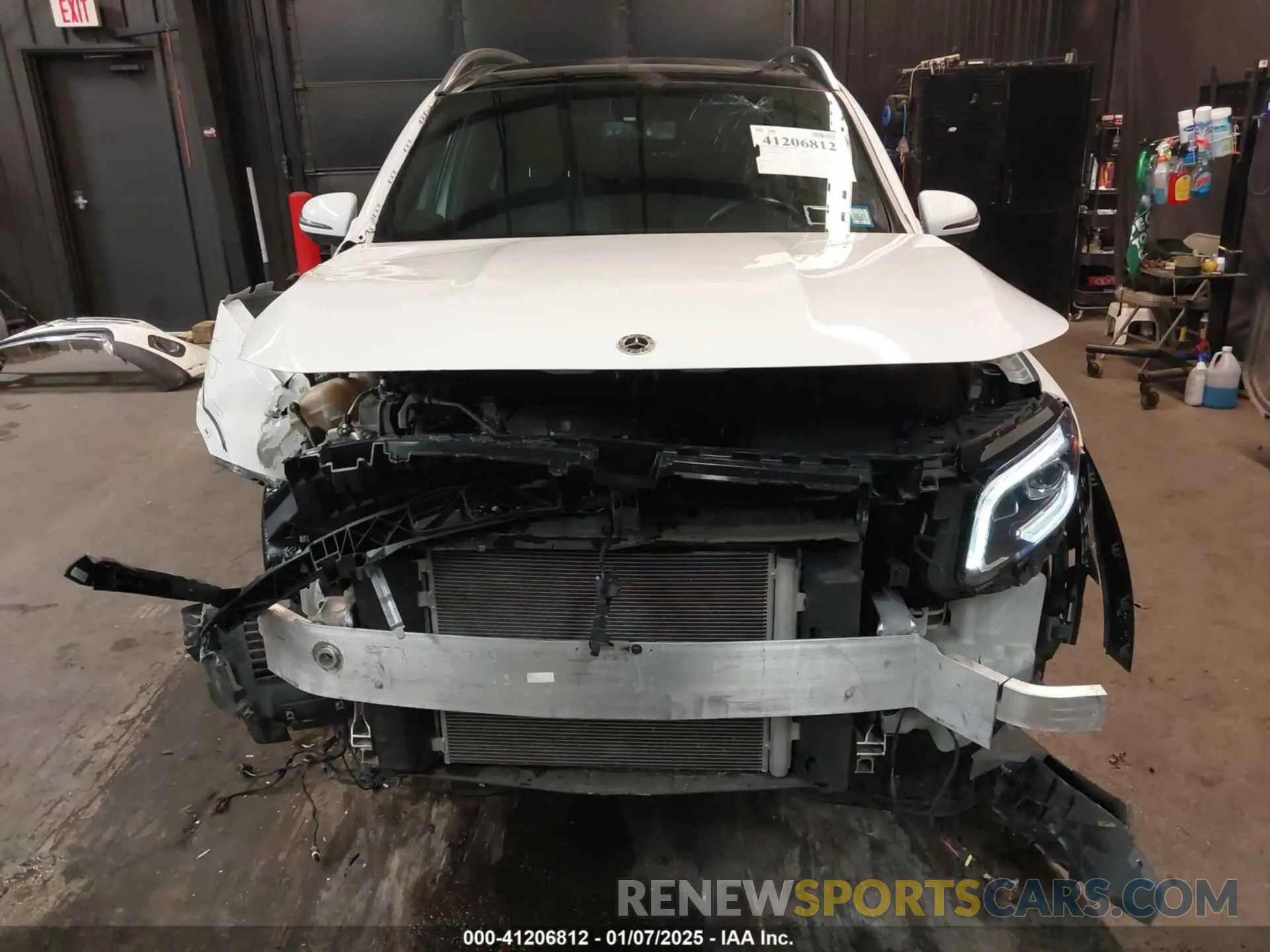 13 fotografías del automóvil dañado W1N4M4HB1NW183716 MERCEDES-BENZ GLB 250 2022