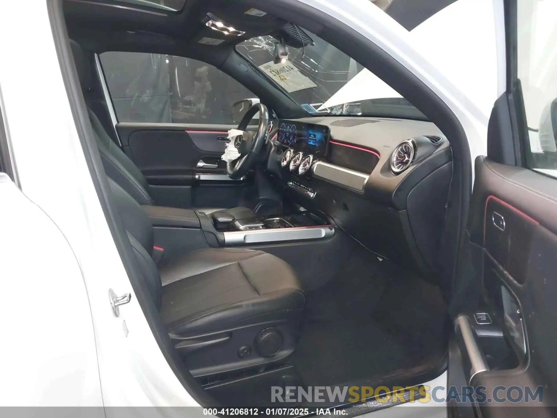 5 fotografías del automóvil dañado W1N4M4HB1NW183716 MERCEDES-BENZ GLB 250 2022