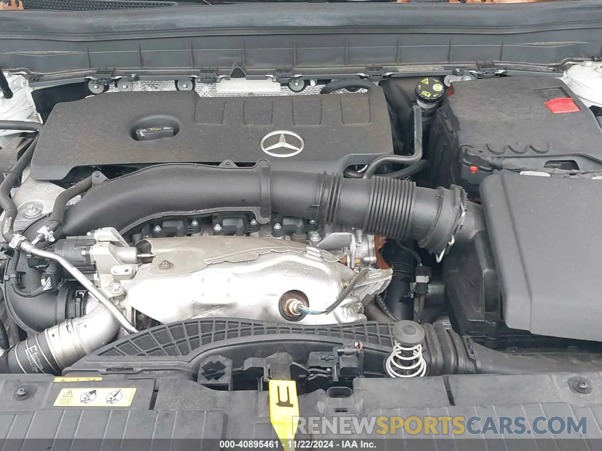 10 fotografías del automóvil dañado W1N4M4HB1NW204774 MERCEDES-BENZ GLB 250 2022