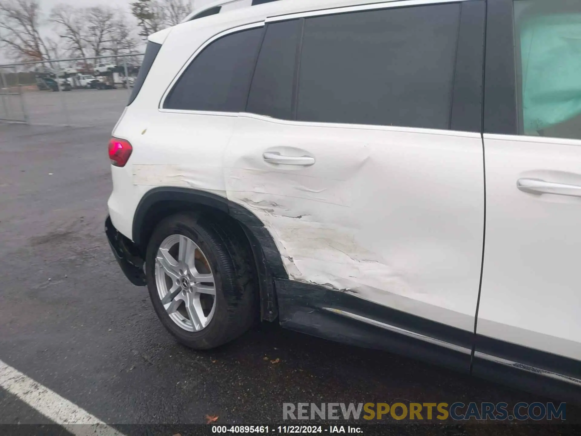 6 fotografías del automóvil dañado W1N4M4HB1NW204774 MERCEDES-BENZ GLB 250 2022