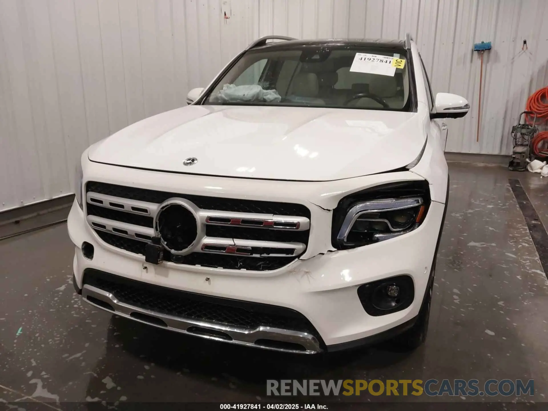 6 fotografías del automóvil dañado W1N4M4HB2NW260495 MERCEDES-BENZ GLB 250 2022