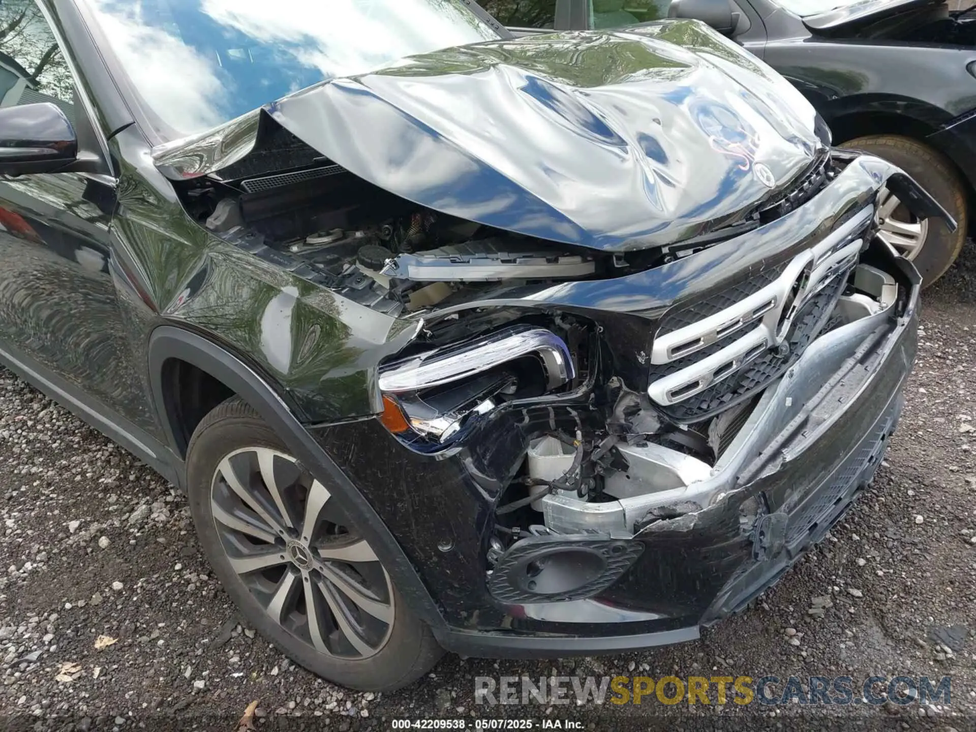 6 fotografías del automóvil dañado W1N4M4HB3NW247237 MERCEDES-BENZ GLB 250 2022