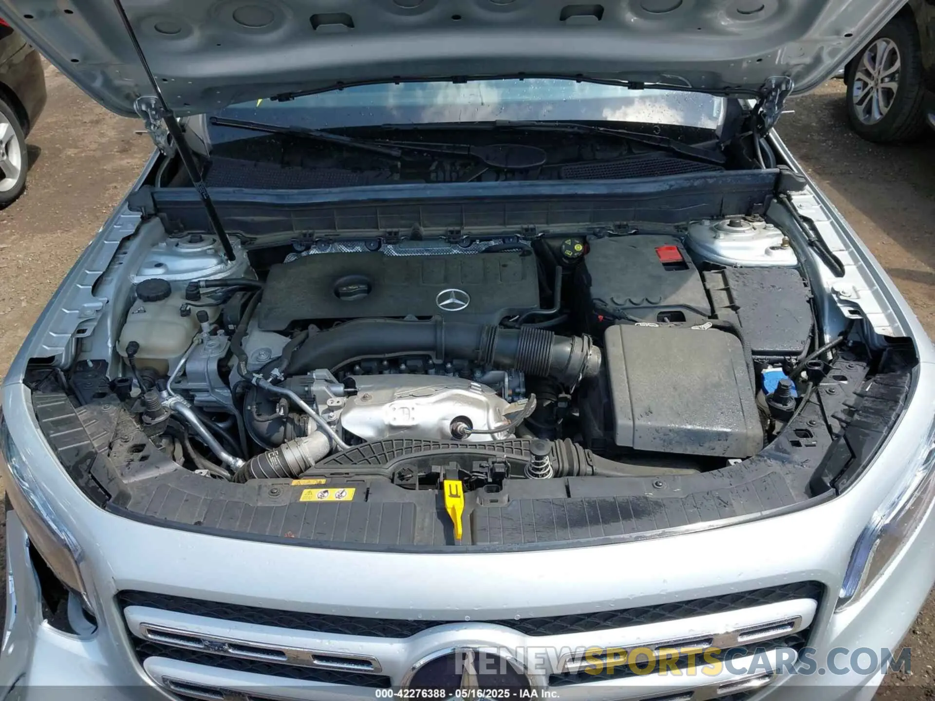 10 fotografías del automóvil dañado W1N4M4HB5NW171455 MERCEDES-BENZ GLB 250 2022