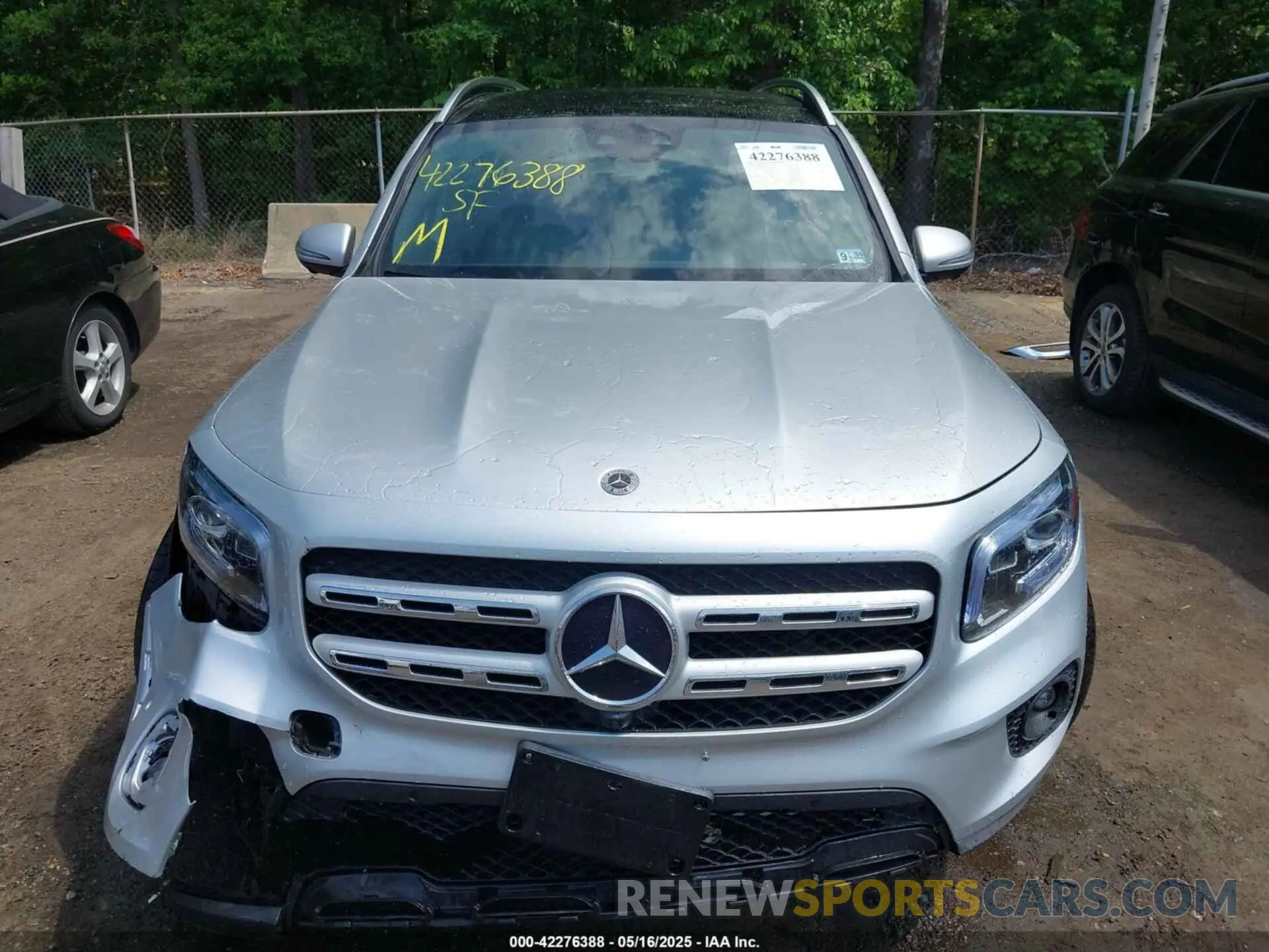 12 fotografías del automóvil dañado W1N4M4HB5NW171455 MERCEDES-BENZ GLB 250 2022