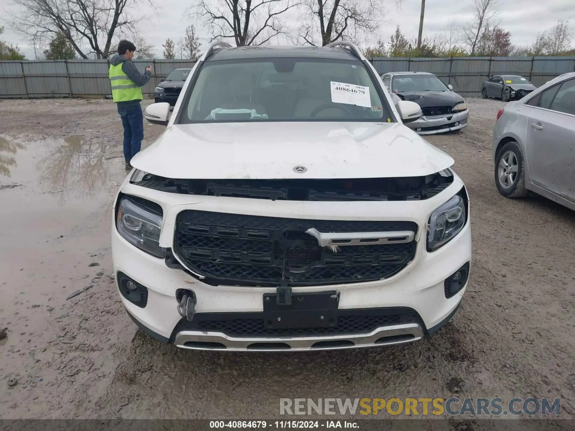 12 fotografías del automóvil dañado W1N4M4HB7NW184465 MERCEDES-BENZ GLB 250 2022