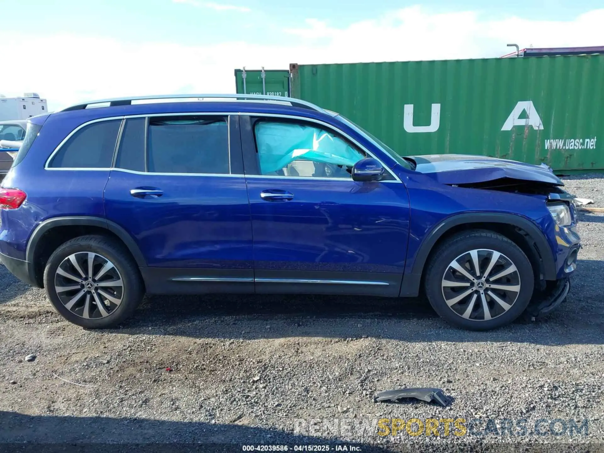 13 fotografías del automóvil dañado W1N4M4HB7NW231512 MERCEDES-BENZ GLB 250 2022