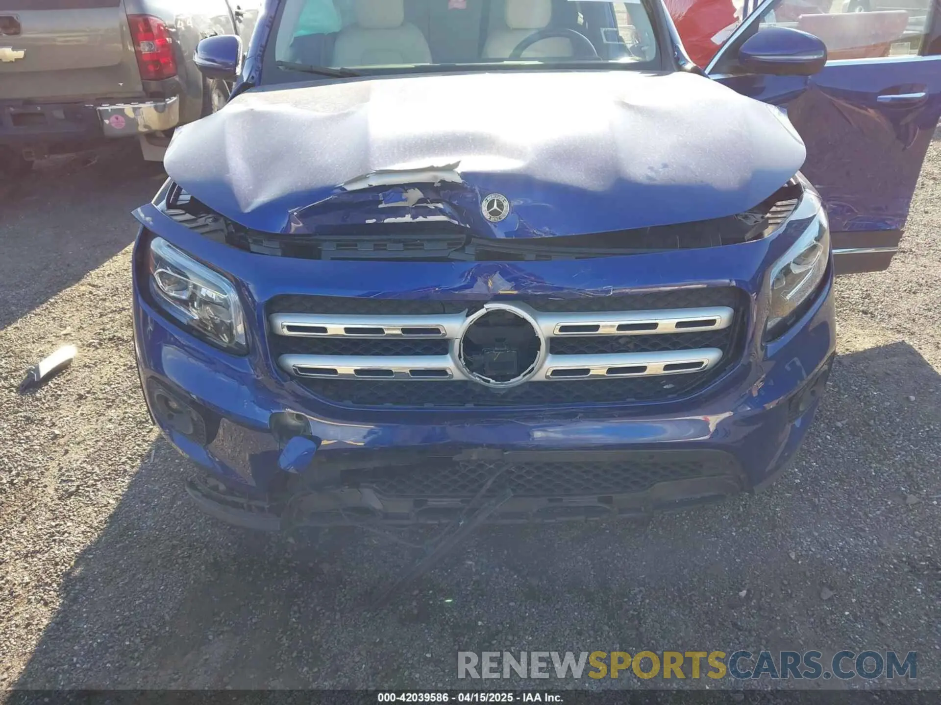 6 fotografías del automóvil dañado W1N4M4HB7NW231512 MERCEDES-BENZ GLB 250 2022