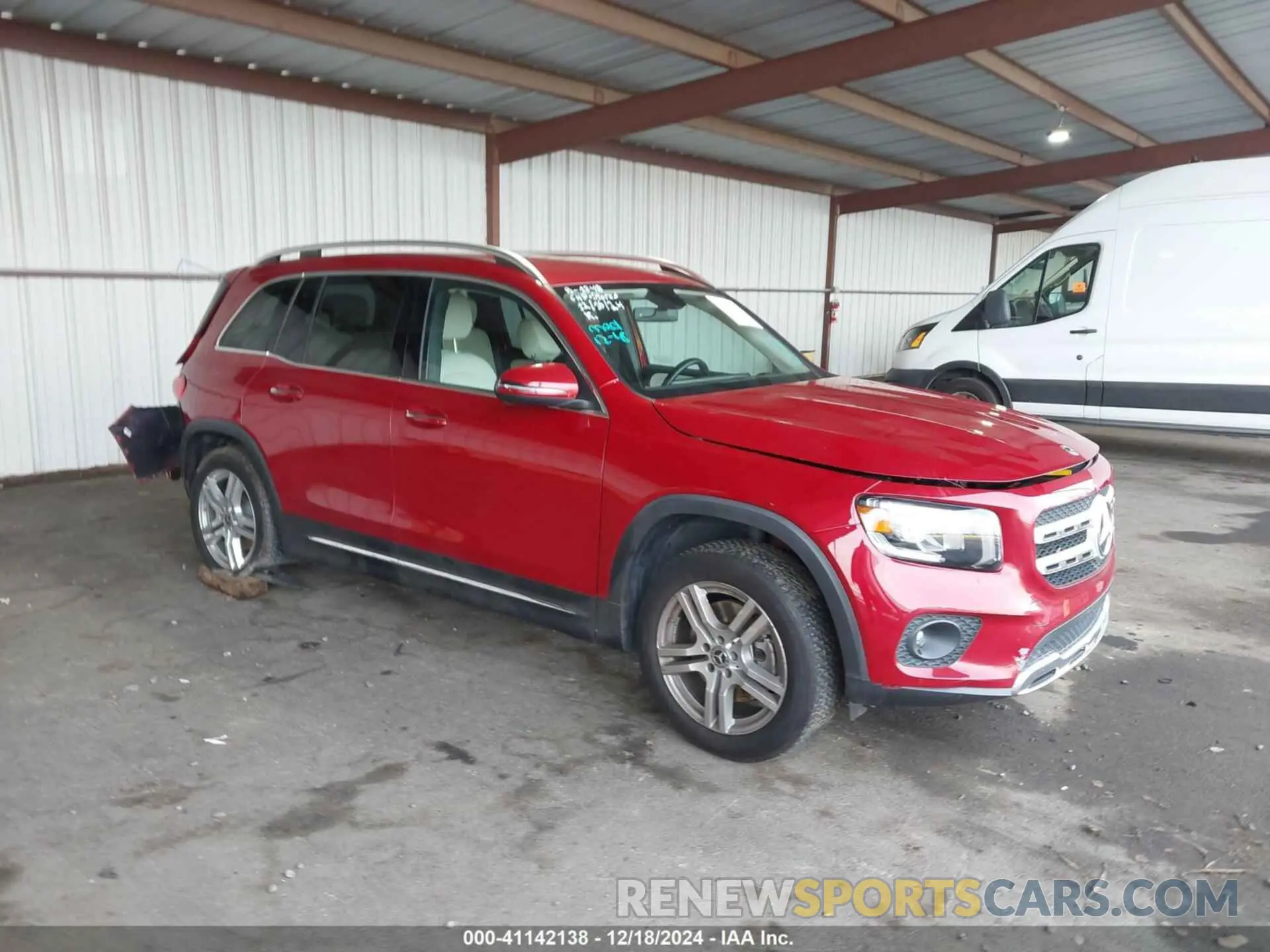 1 fotografías del automóvil dañado W1N4M4HB8NW182952 MERCEDES-BENZ GLB 250 2022