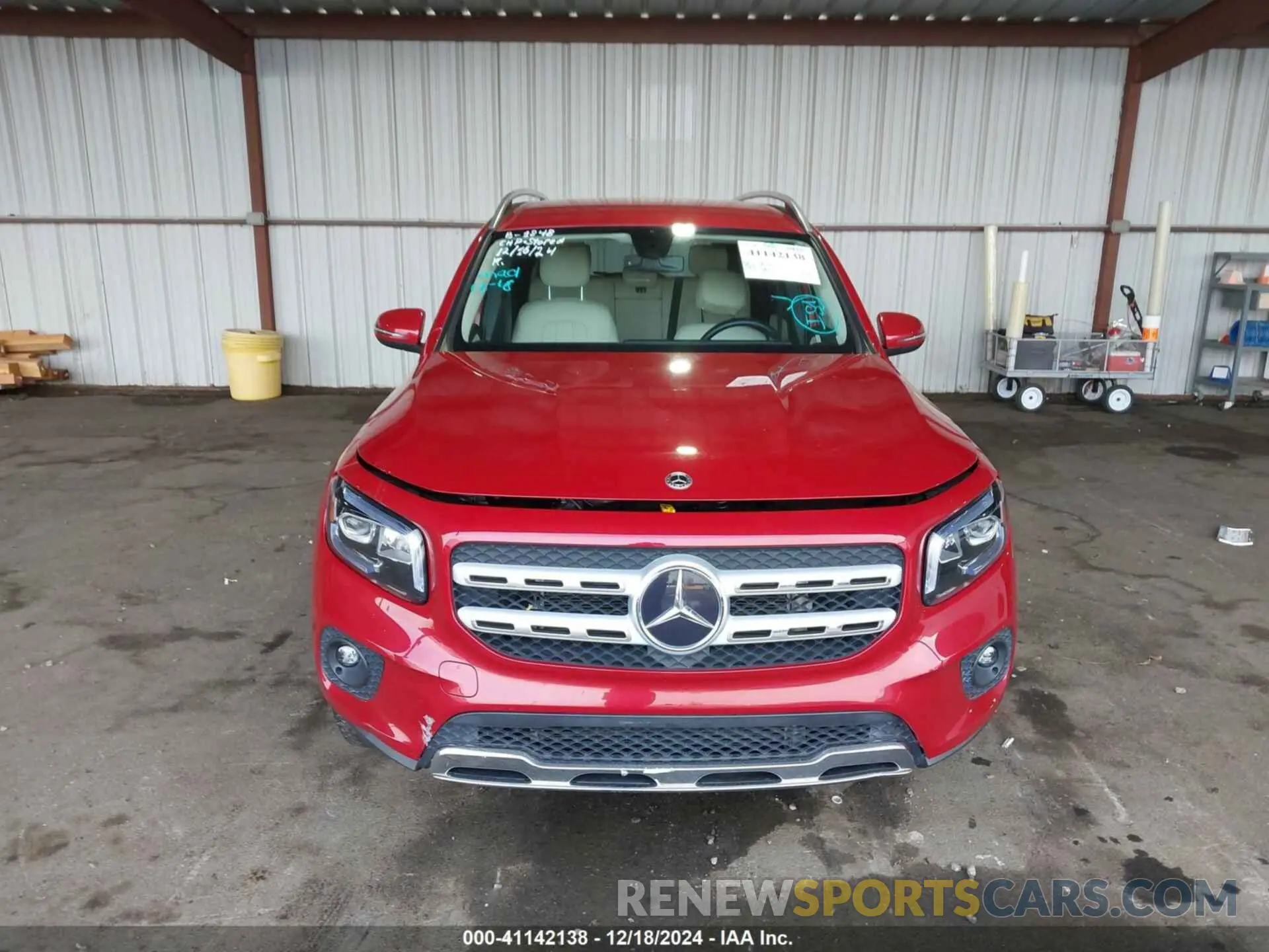 12 fotografías del automóvil dañado W1N4M4HB8NW182952 MERCEDES-BENZ GLB 250 2022