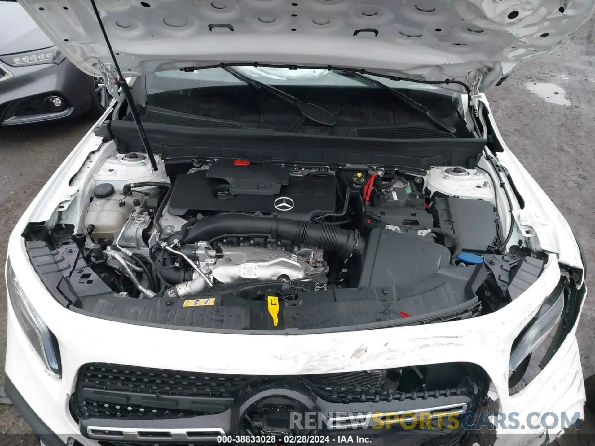 10 fotografías del automóvil dañado W1N4M4HB8NW201676 MERCEDES-BENZ GLB 250 2022