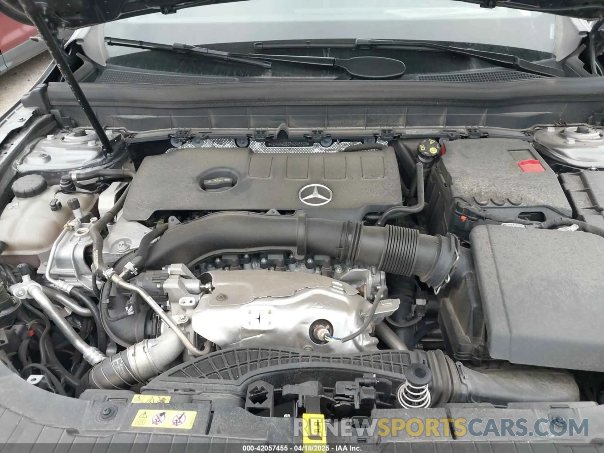10 fotografías del automóvil dañado W1N4M4GB3PW328839 MERCEDES-BENZ GLB 250 2023