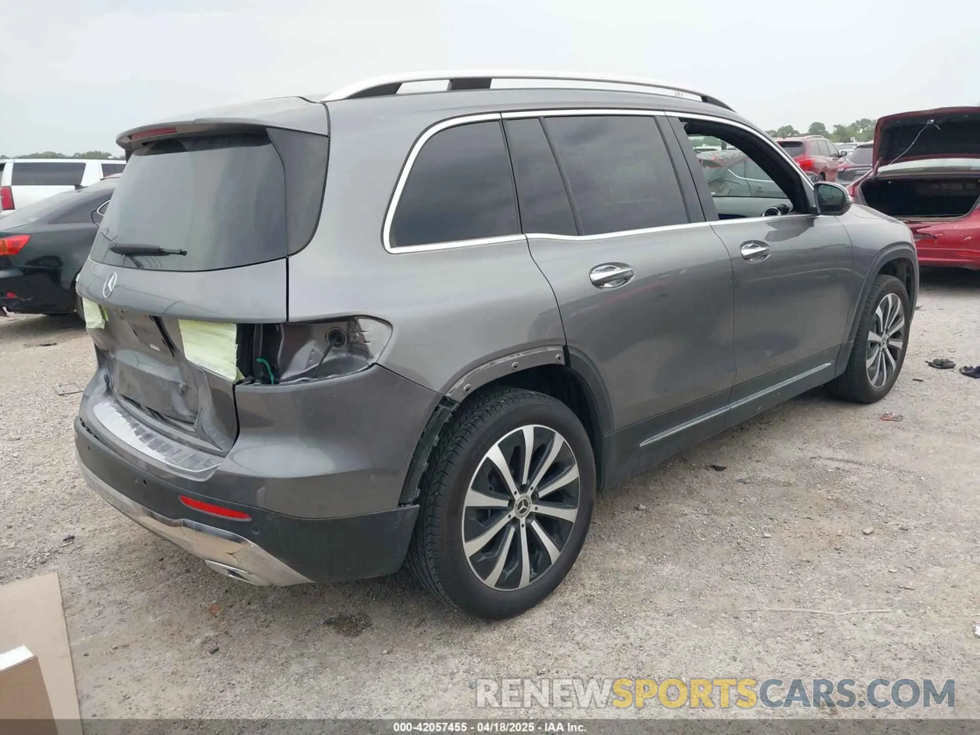 4 fotografías del automóvil dañado W1N4M4GB3PW328839 MERCEDES-BENZ GLB 250 2023