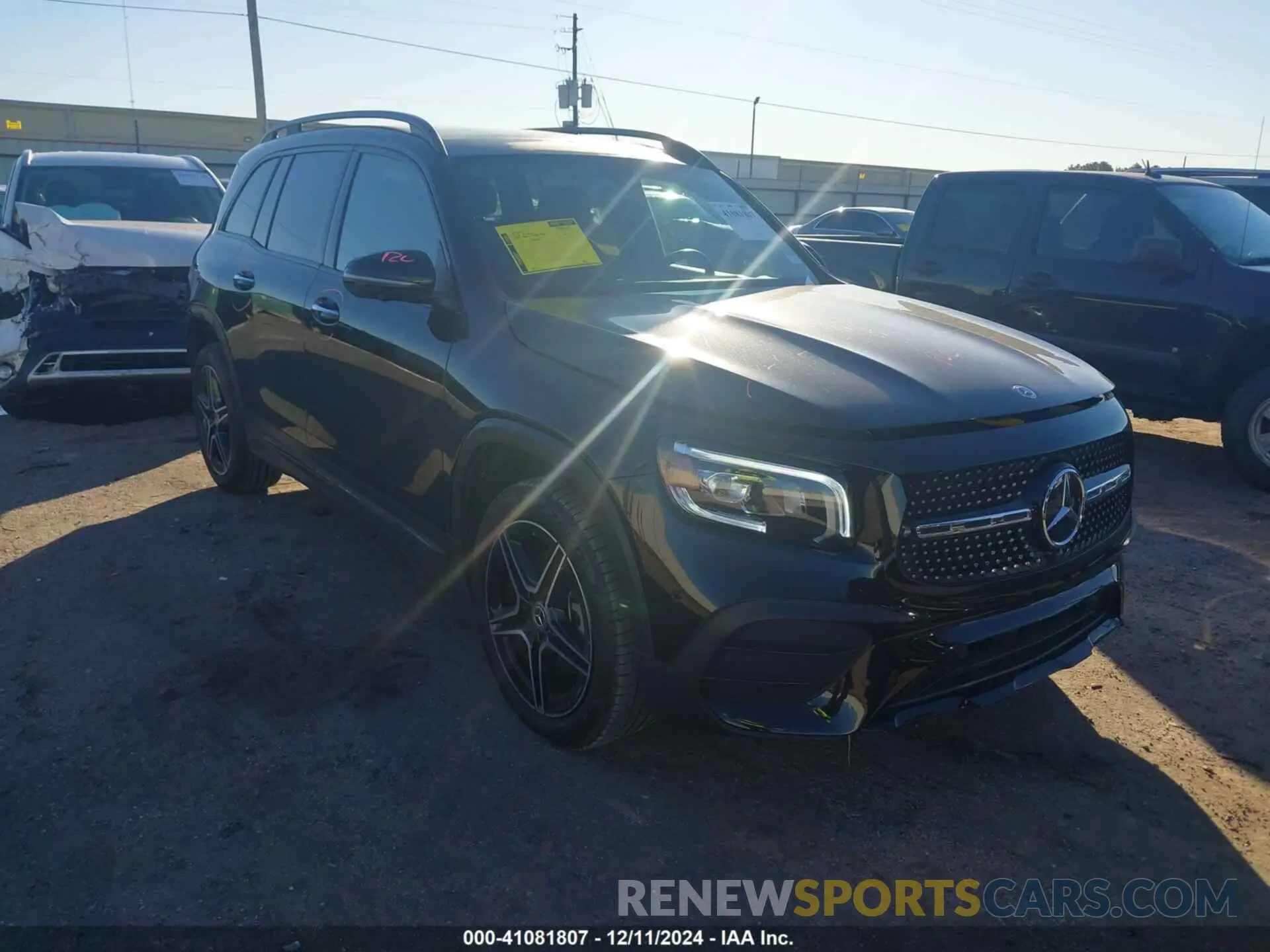 1 fotografías del automóvil dañado W1N4M4GB3PW329263 MERCEDES-BENZ GLB 250 2023
