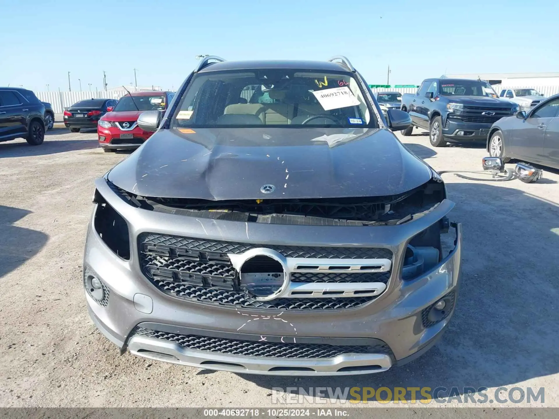 13 fotografías del automóvil dañado W1N4M4GB5PW265940 MERCEDES-BENZ GLB 250 2023