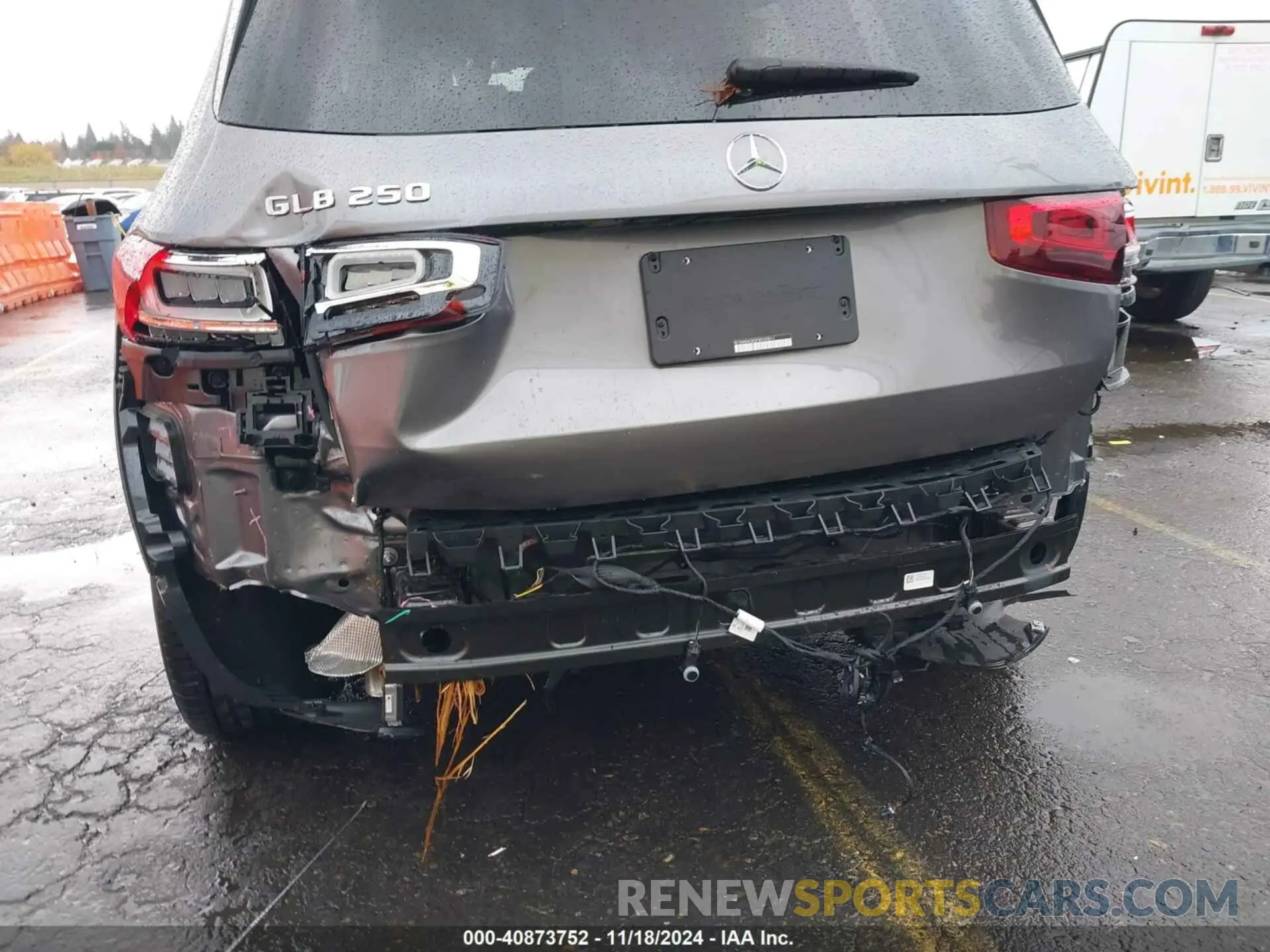 6 fotografías del automóvil dañado W1N4M4GB5PW335811 MERCEDES-BENZ GLB 250 2023