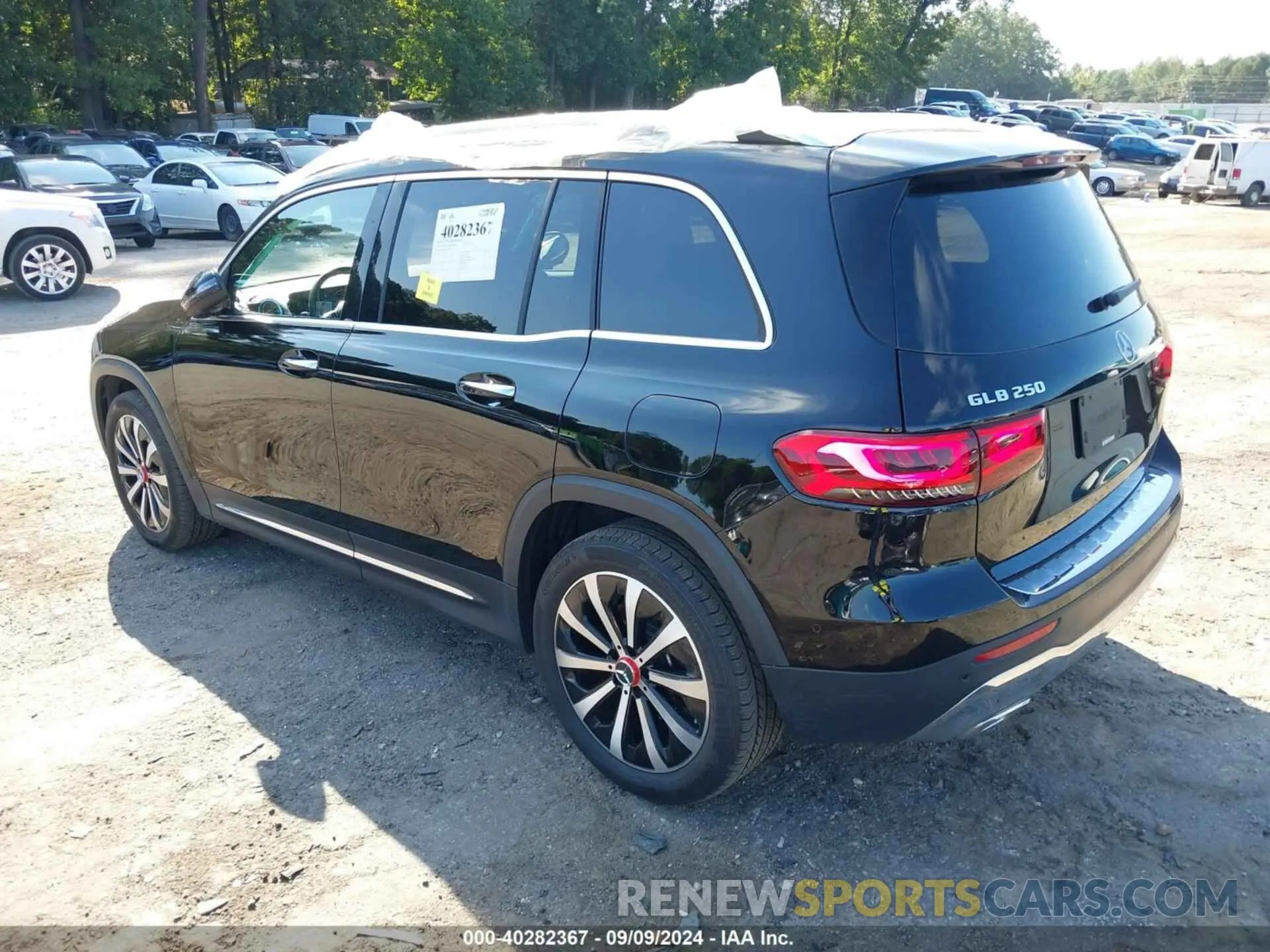 3 fotografías del automóvil dañado W1N4M4GB9PW262328 MERCEDES-BENZ GLB 250 2023