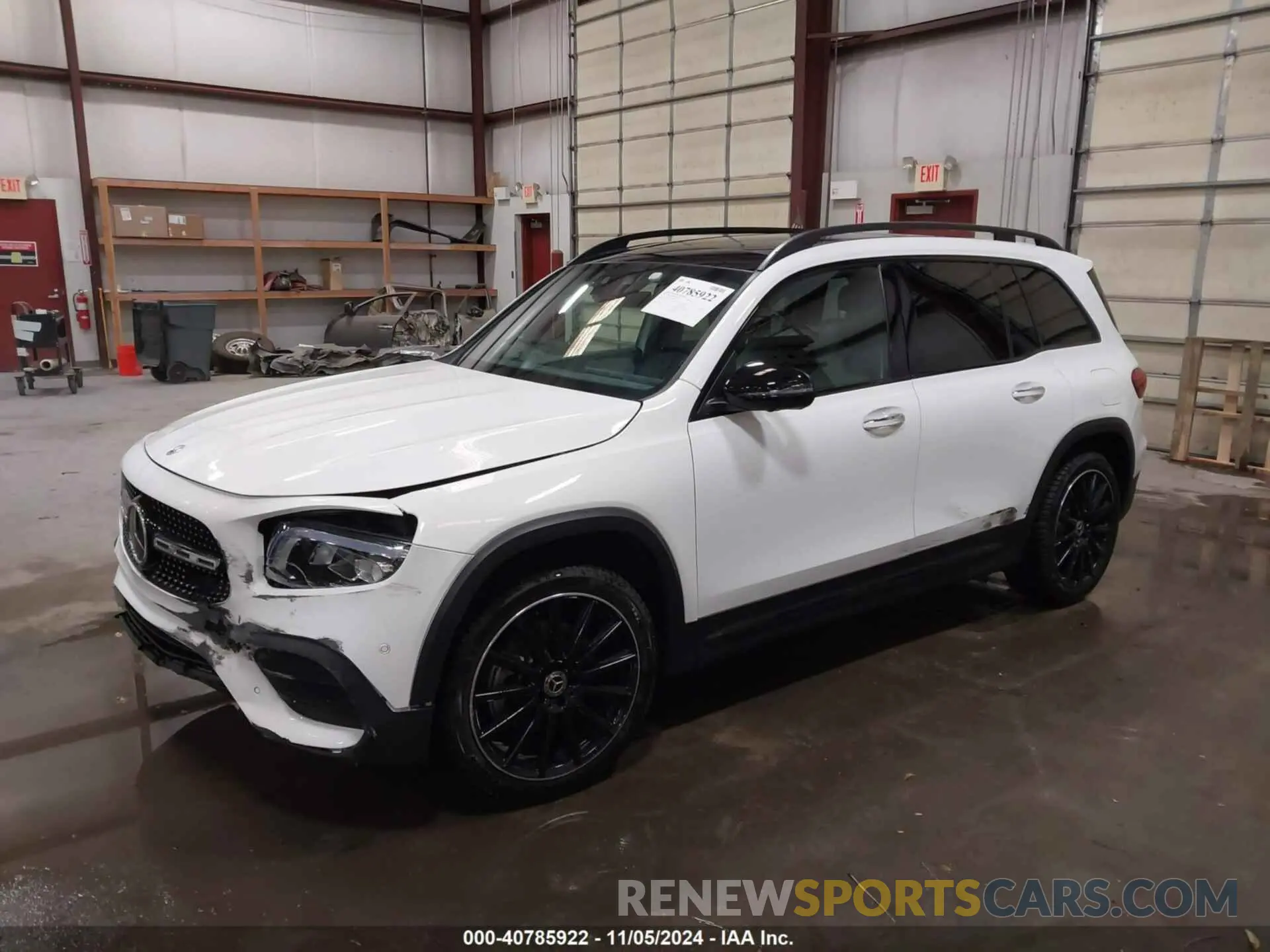 2 fotografías del automóvil dañado W1N4M4HB5PW285460 MERCEDES-BENZ GLB 250 2023