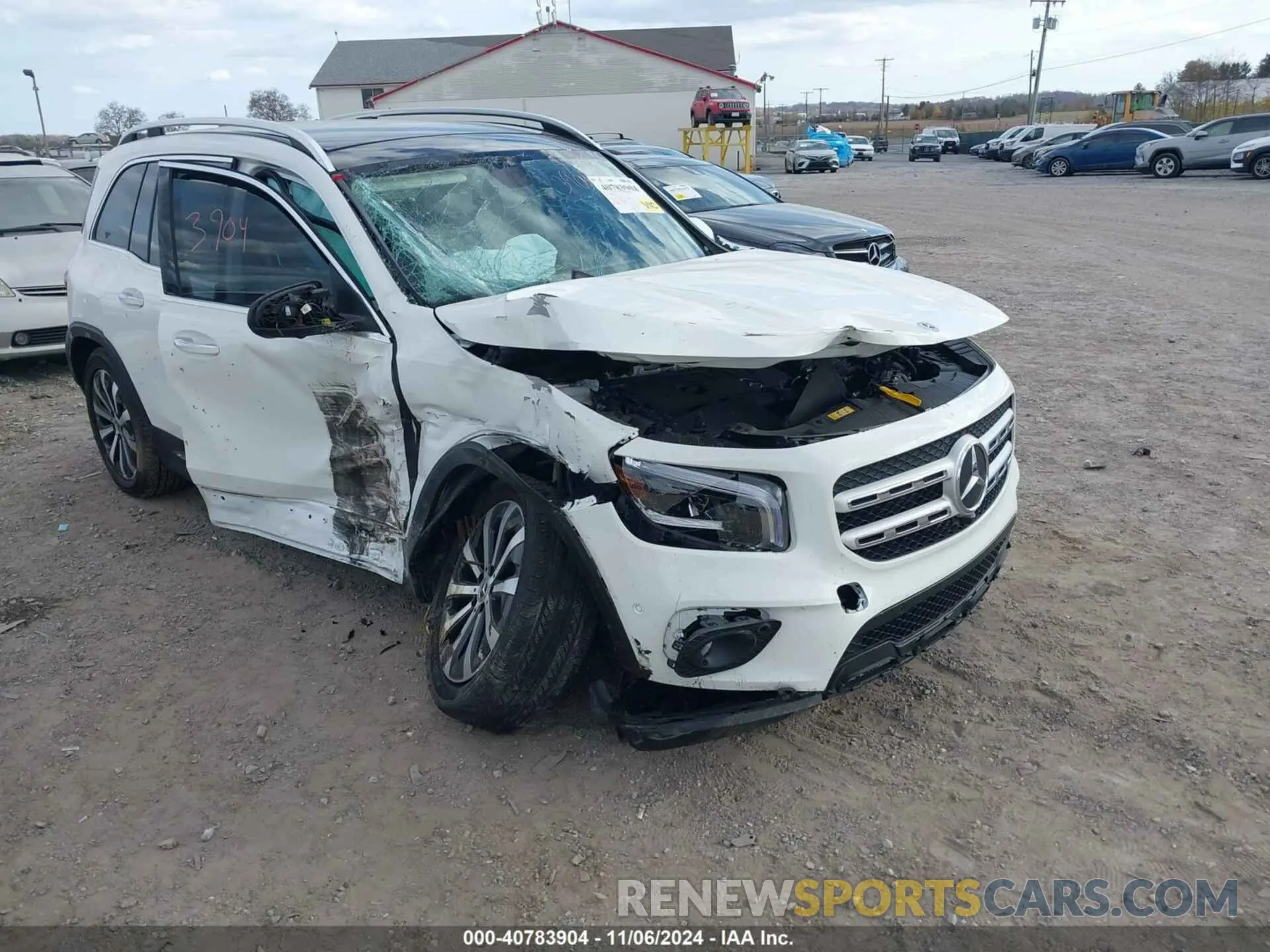 6 fotografías del automóvil dañado W1N4M4HB6PW328798 MERCEDES-BENZ GLB 250 2023