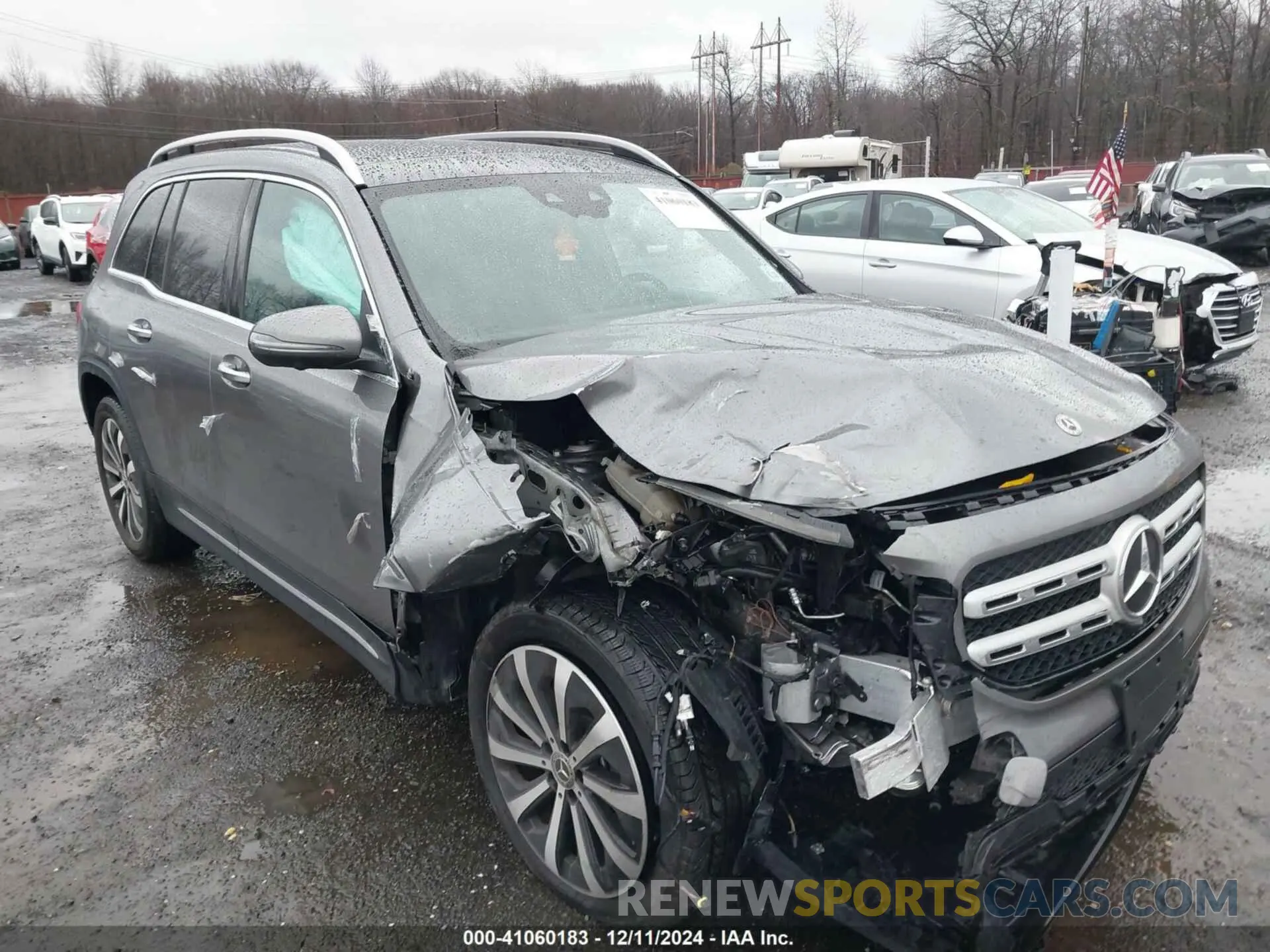 6 fotografías del automóvil dañado W1N4M4HB9PW270329 MERCEDES-BENZ GLB 250 2023