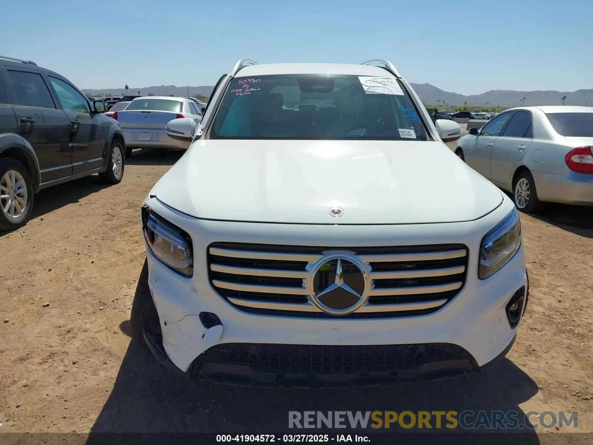 13 fotografías del automóvil dañado W1N4M4GB8SW405195 MERCEDES-BENZ GLB 250 2025