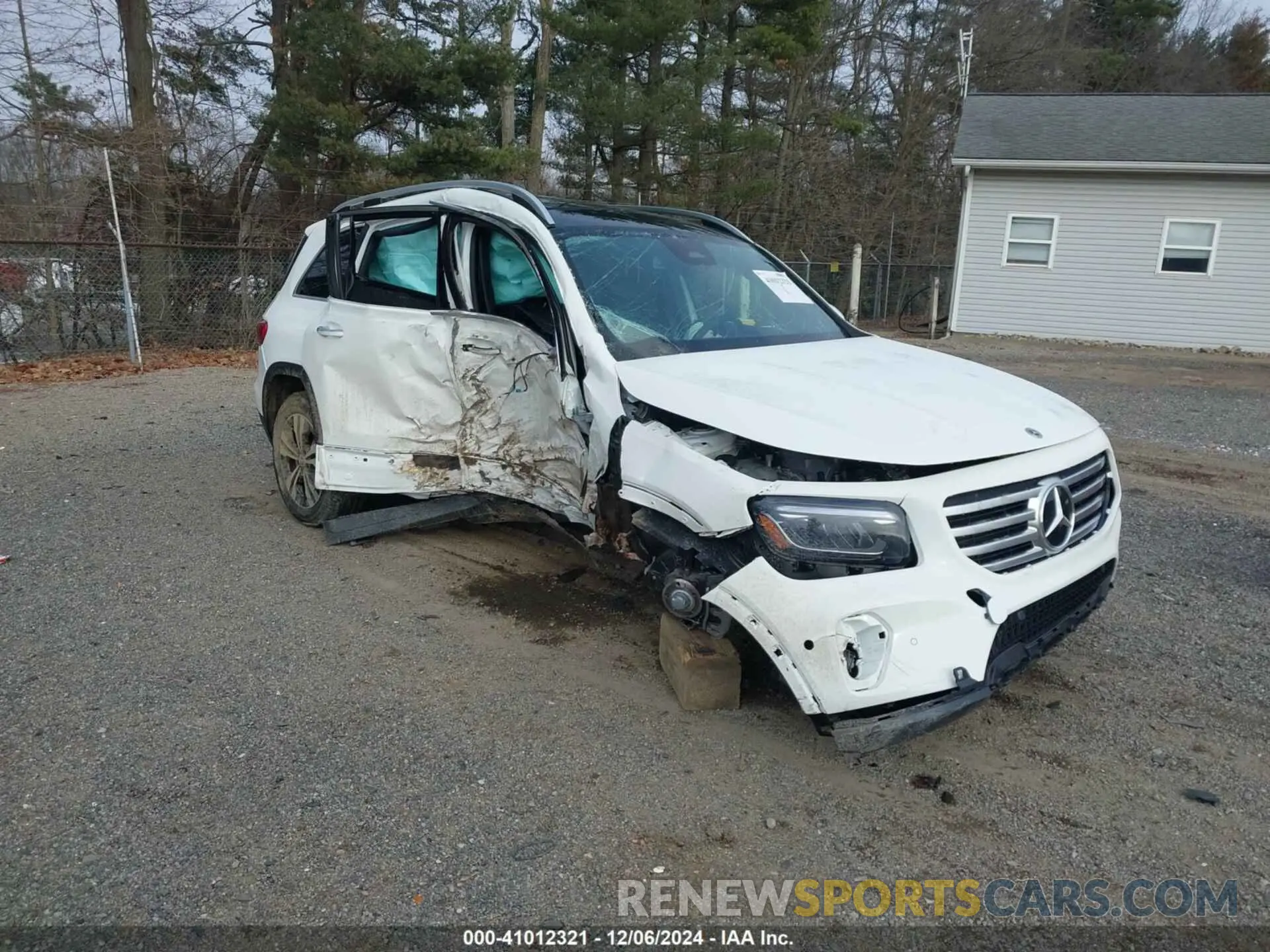 1 fotografías del automóvil dañado W1N4M4HB5SW386216 MERCEDES-BENZ GLB 250 2025