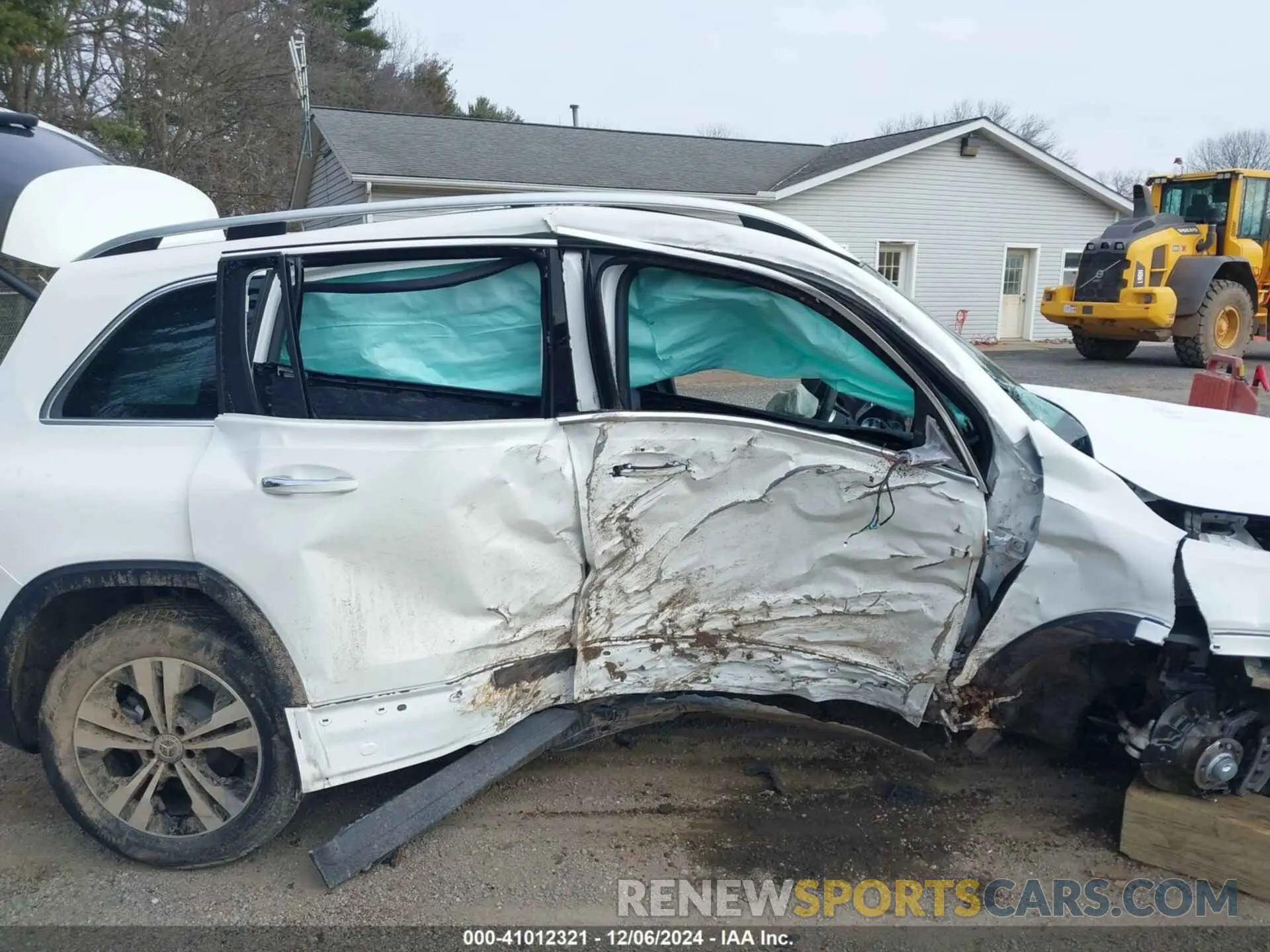 6 fotografías del automóvil dañado W1N4M4HB5SW386216 MERCEDES-BENZ GLB 250 2025