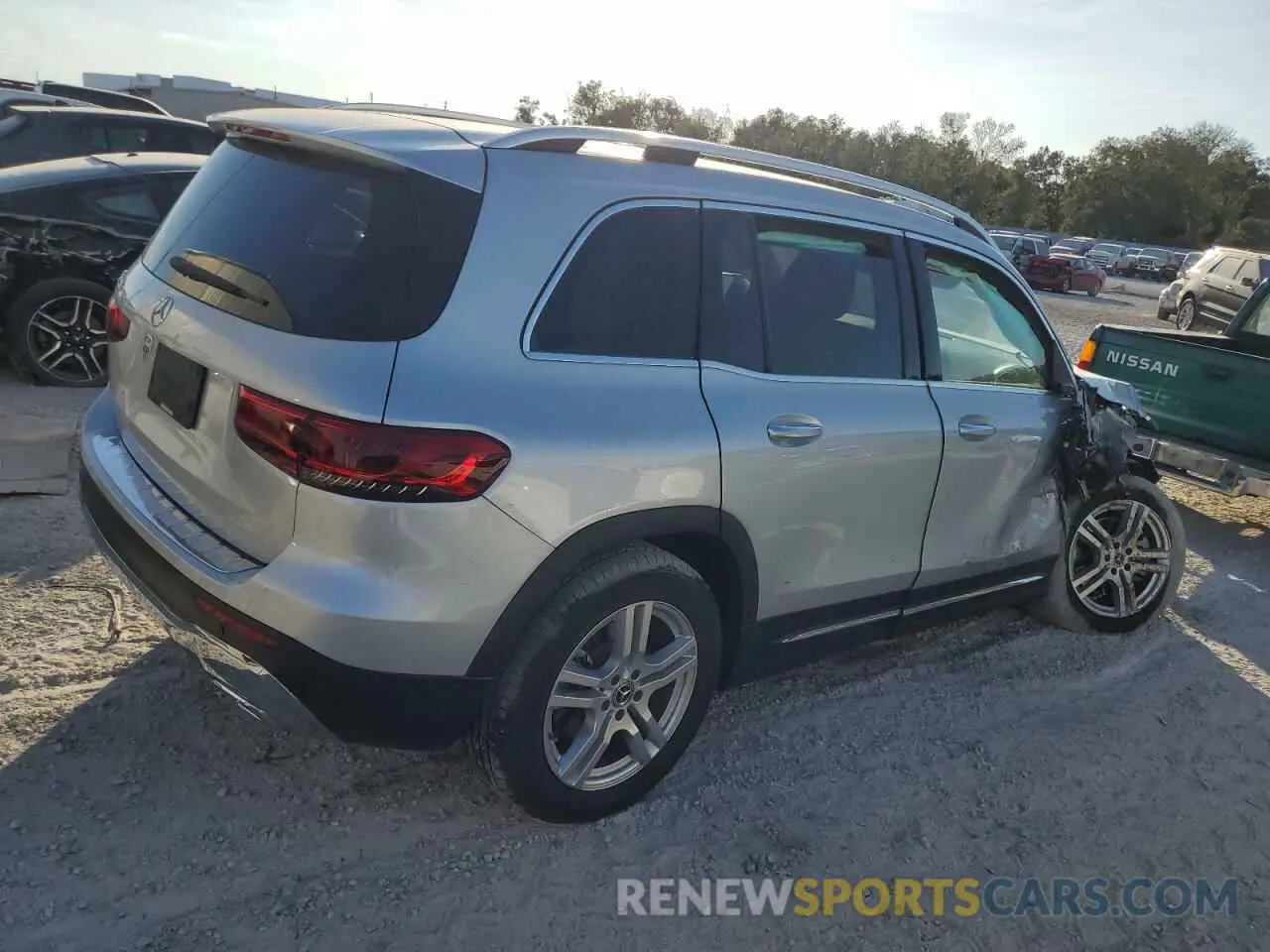 3 fotografías del automóvil dañado W1N4M4GB3LW070655 MERCEDES-BENZ GLB-CLASS 2020