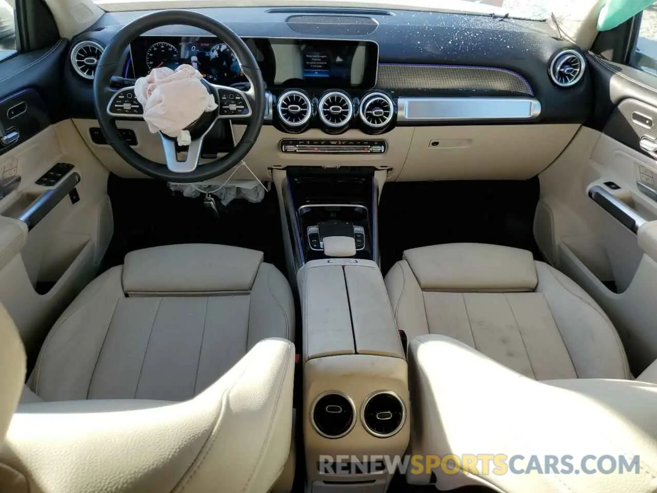 8 fotografías del automóvil dañado W1N4M4GB3LW070655 MERCEDES-BENZ GLB-CLASS 2020