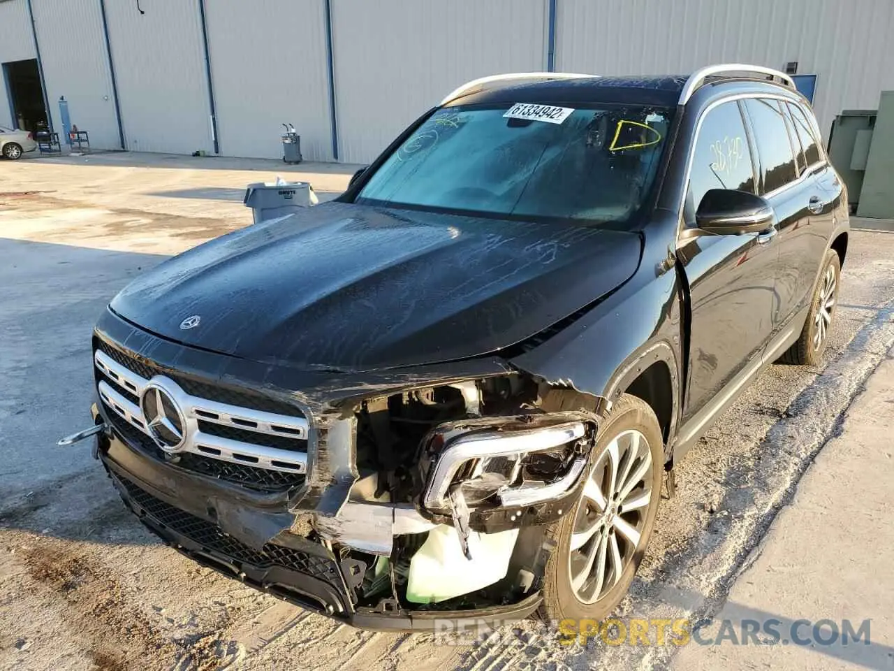 2 fotografías del automóvil dañado W1N4M4GB4LW021321 MERCEDES-BENZ GLB-CLASS 2020