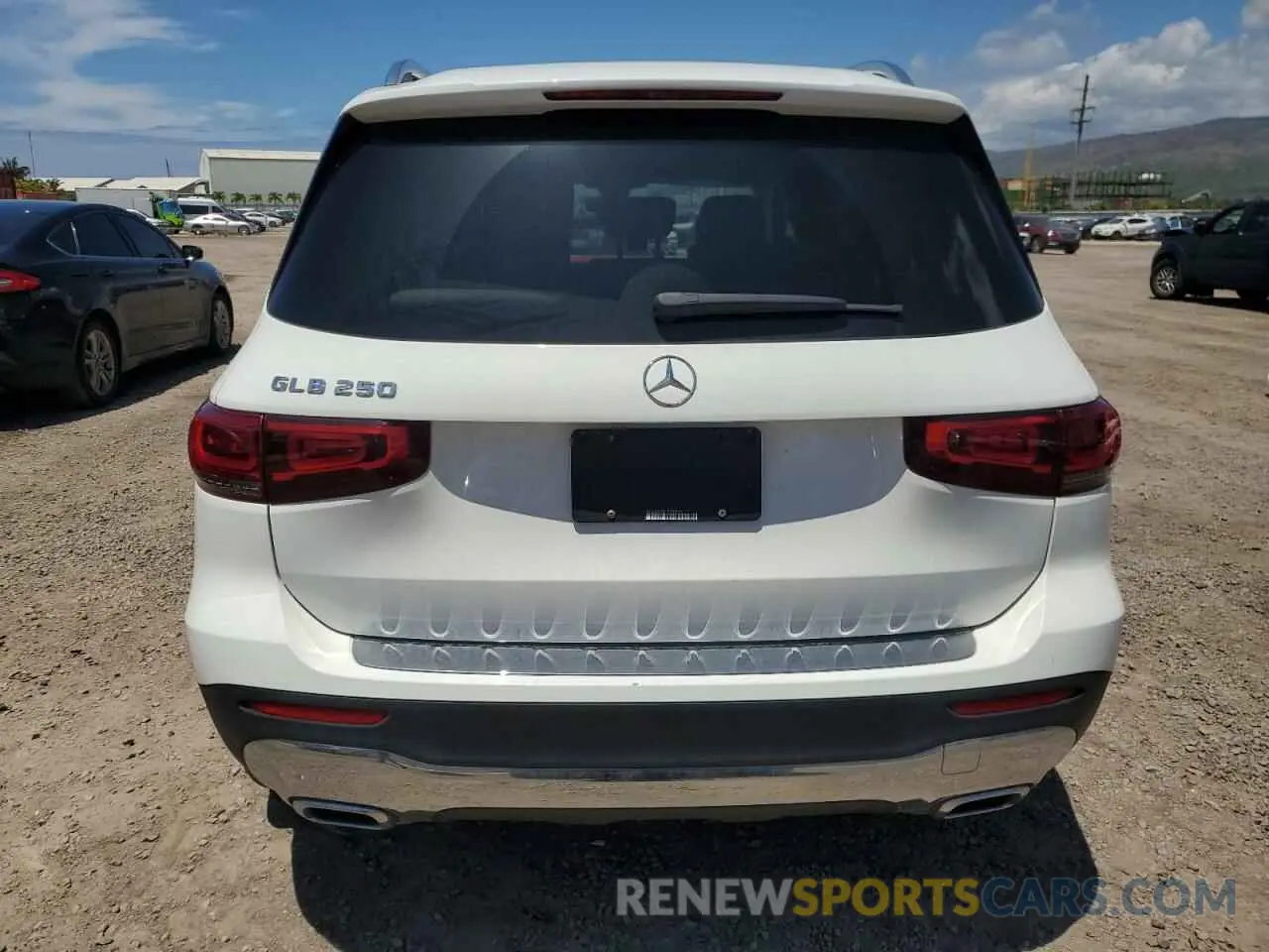 6 fotografías del automóvil dañado W1N4M4GB6LW023300 MERCEDES-BENZ GLB-CLASS 2020