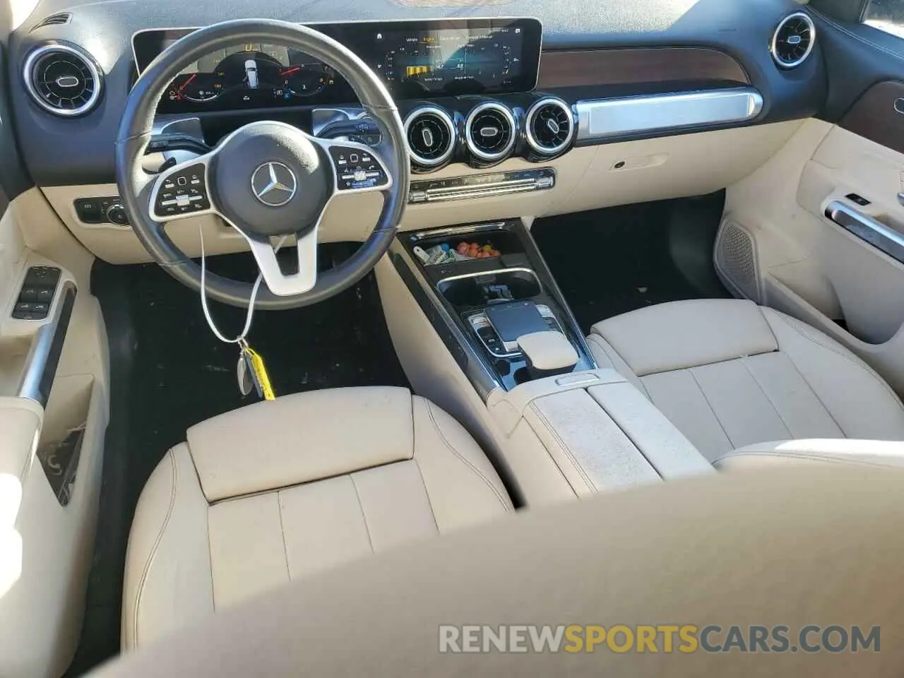 8 fotografías del automóvil dañado W1N4M4GB7LW051381 MERCEDES-BENZ GLB-CLASS 2020