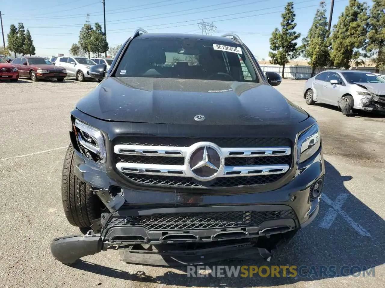 5 fotografías del automóvil dañado W1N4M4GB9LW022934 MERCEDES-BENZ GLB-CLASS 2020