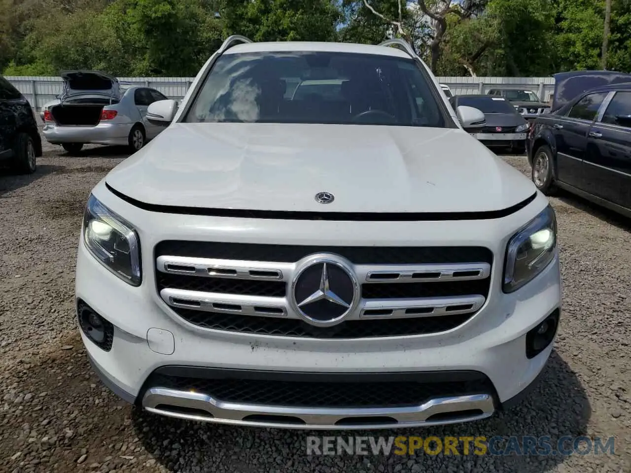 5 fotografías del automóvil dañado W1N4M4GBXLW034669 MERCEDES-BENZ GLB-CLASS 2020