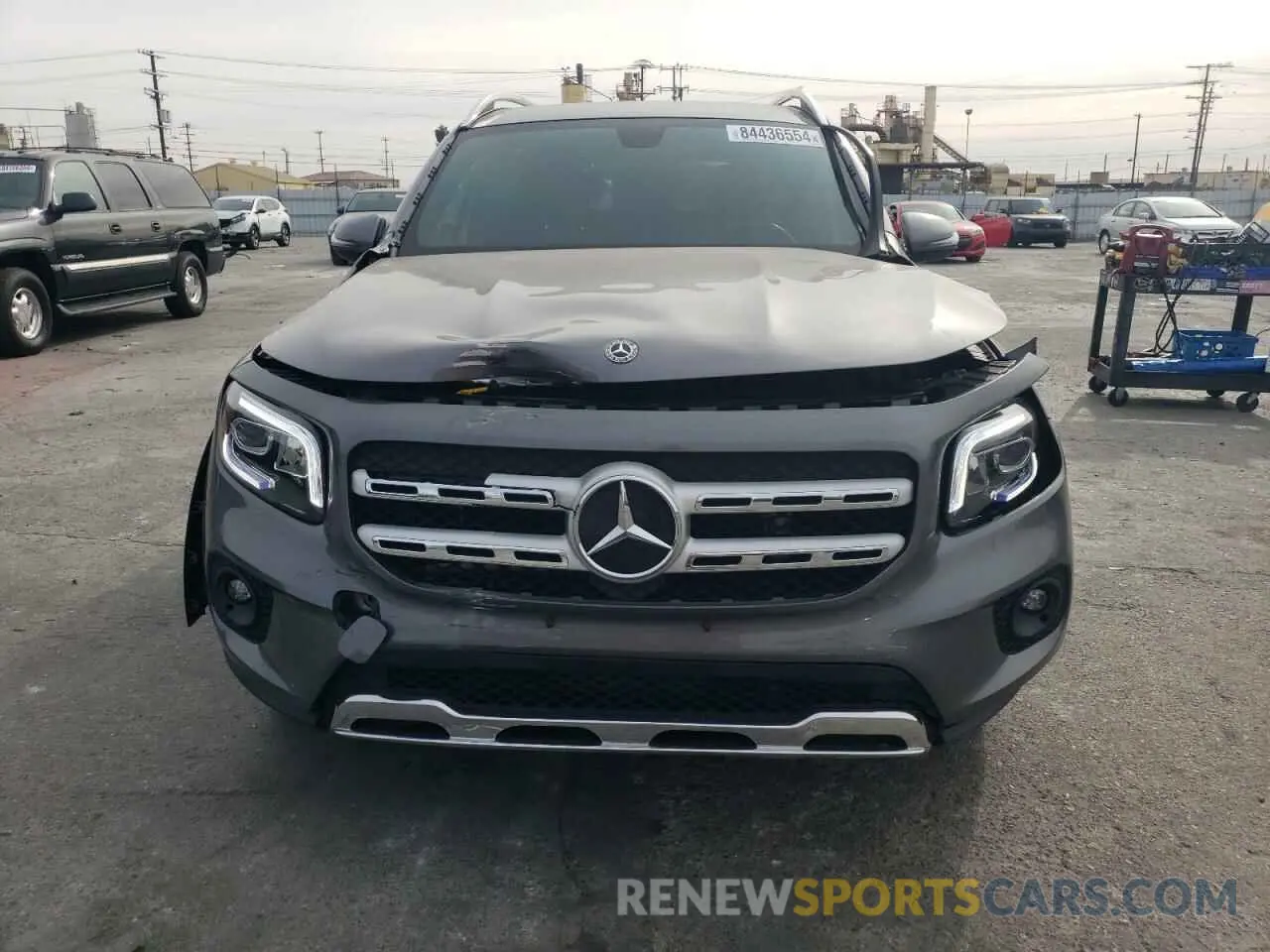 5 fotografías del automóvil dañado W1N4M4GBXLW039659 MERCEDES-BENZ GLB-CLASS 2020