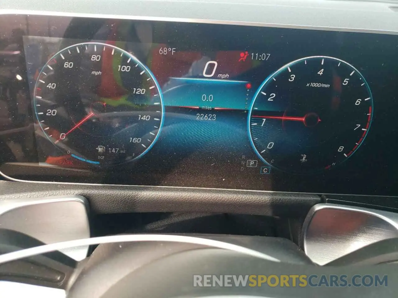9 fotografías del automóvil dañado W1N4M4GBXLW039659 MERCEDES-BENZ GLB-CLASS 2020