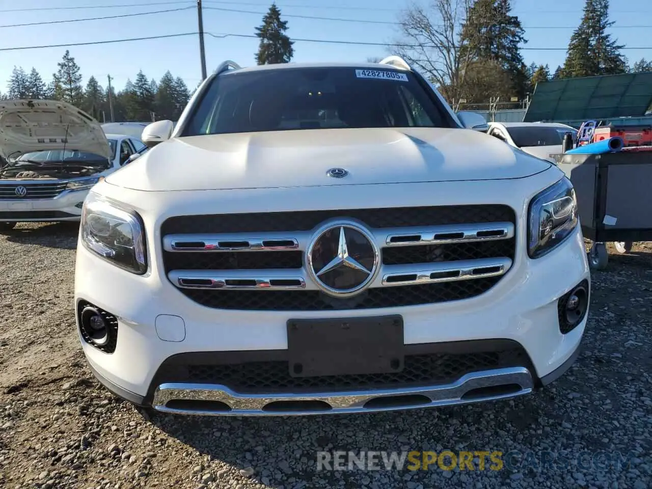 5 fotografías del automóvil dañado W1N4M4HB1LW037149 MERCEDES-BENZ GLB-CLASS 2020