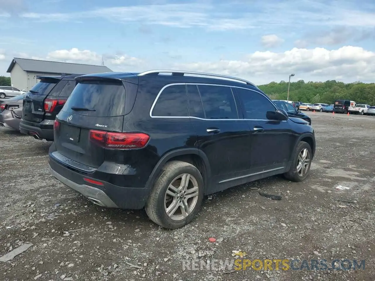 3 fotografías del automóvil dañado W1N4M4HB2LW016357 MERCEDES-BENZ GLB-CLASS 2020