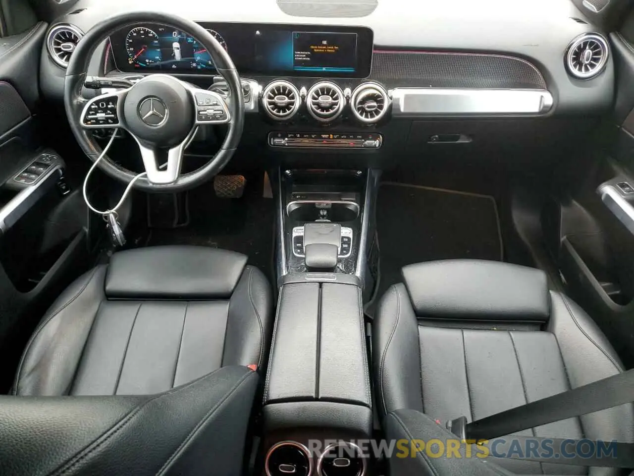 8 fotografías del automóvil dañado W1N4M4HB2LW016519 MERCEDES-BENZ GLB-CLASS 2020