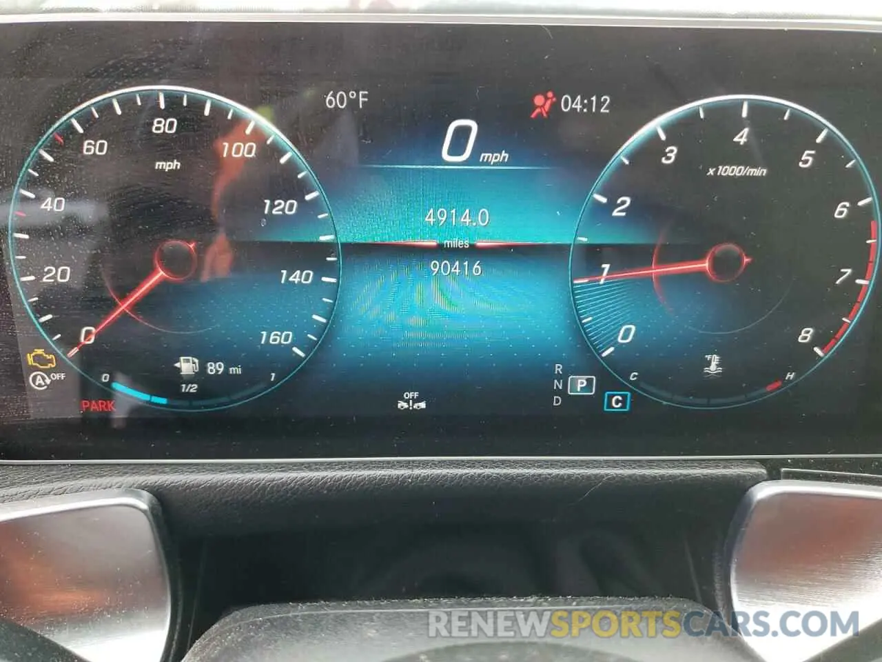 9 fotografías del automóvil dañado W1N4M4HB2LW016519 MERCEDES-BENZ GLB-CLASS 2020