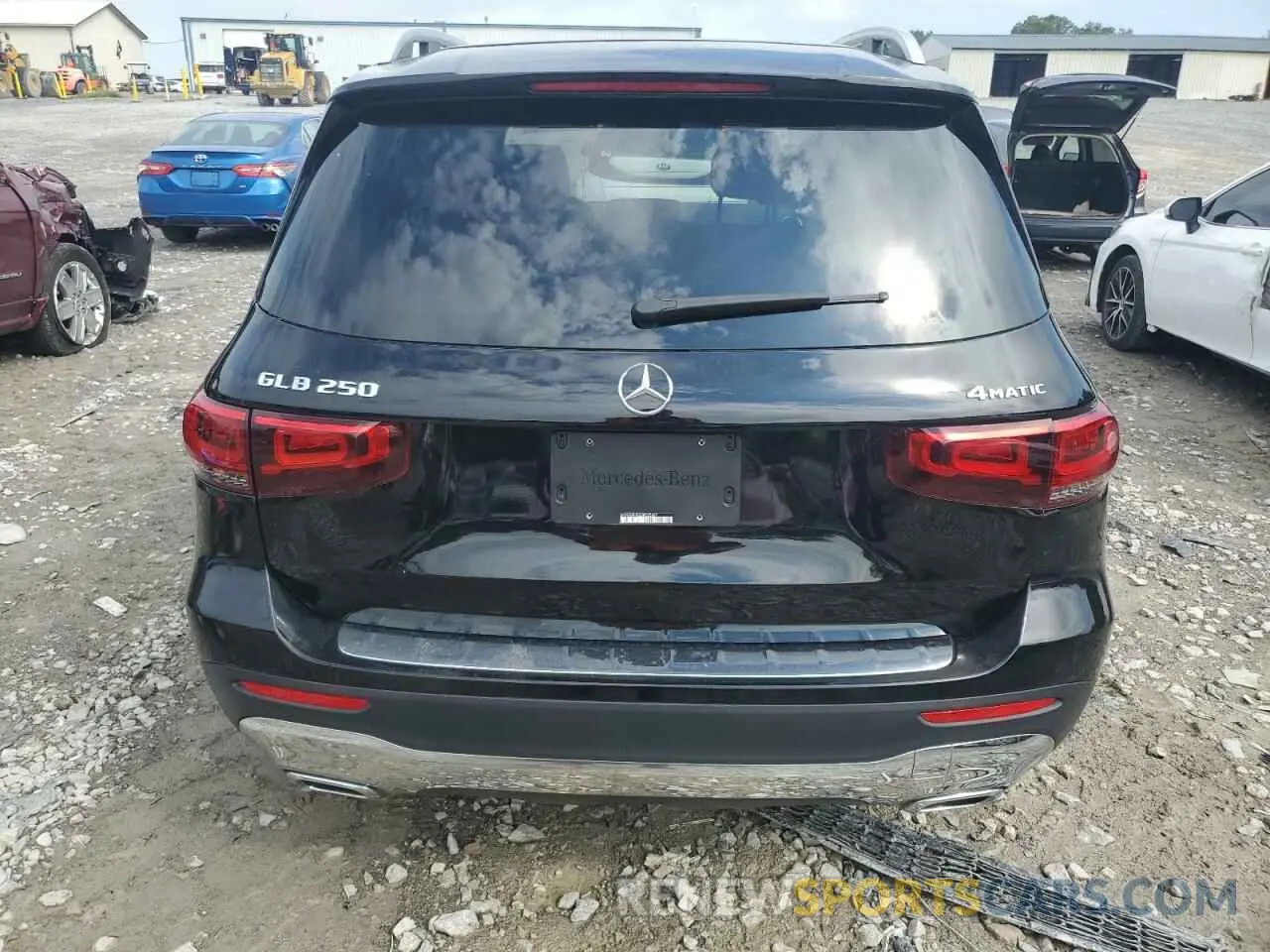 6 fotografías del automóvil dañado W1N4M4HB2LW025687 MERCEDES-BENZ GLB-CLASS 2020