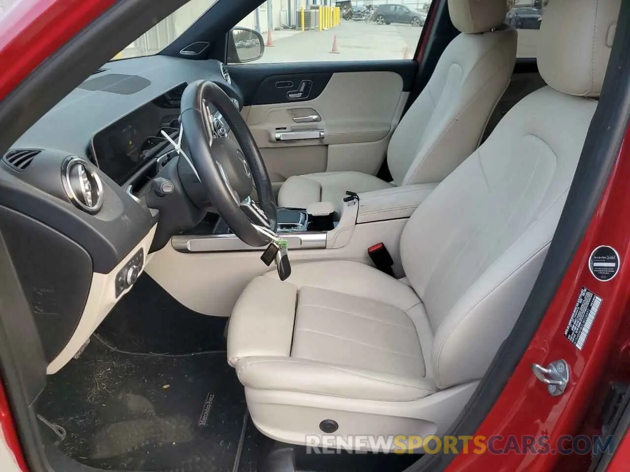 7 fotografías del automóvil dañado W1N4M4HB2LW028492 MERCEDES-BENZ GLB-CLASS 2020