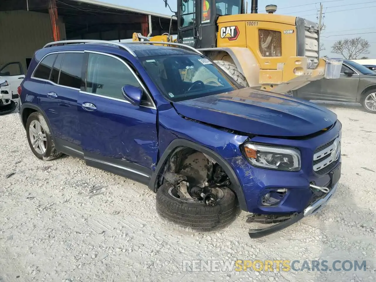 4 fotografías del automóvil dañado W1N4M4HB4LW030583 MERCEDES-BENZ GLB-CLASS 2020