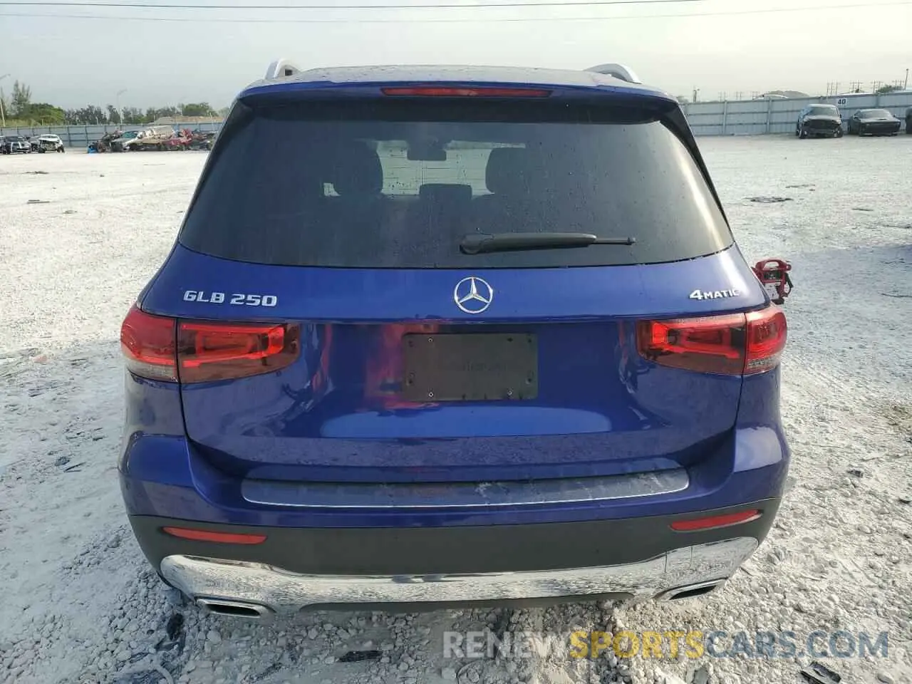 6 fotografías del automóvil dañado W1N4M4HB4LW030583 MERCEDES-BENZ GLB-CLASS 2020