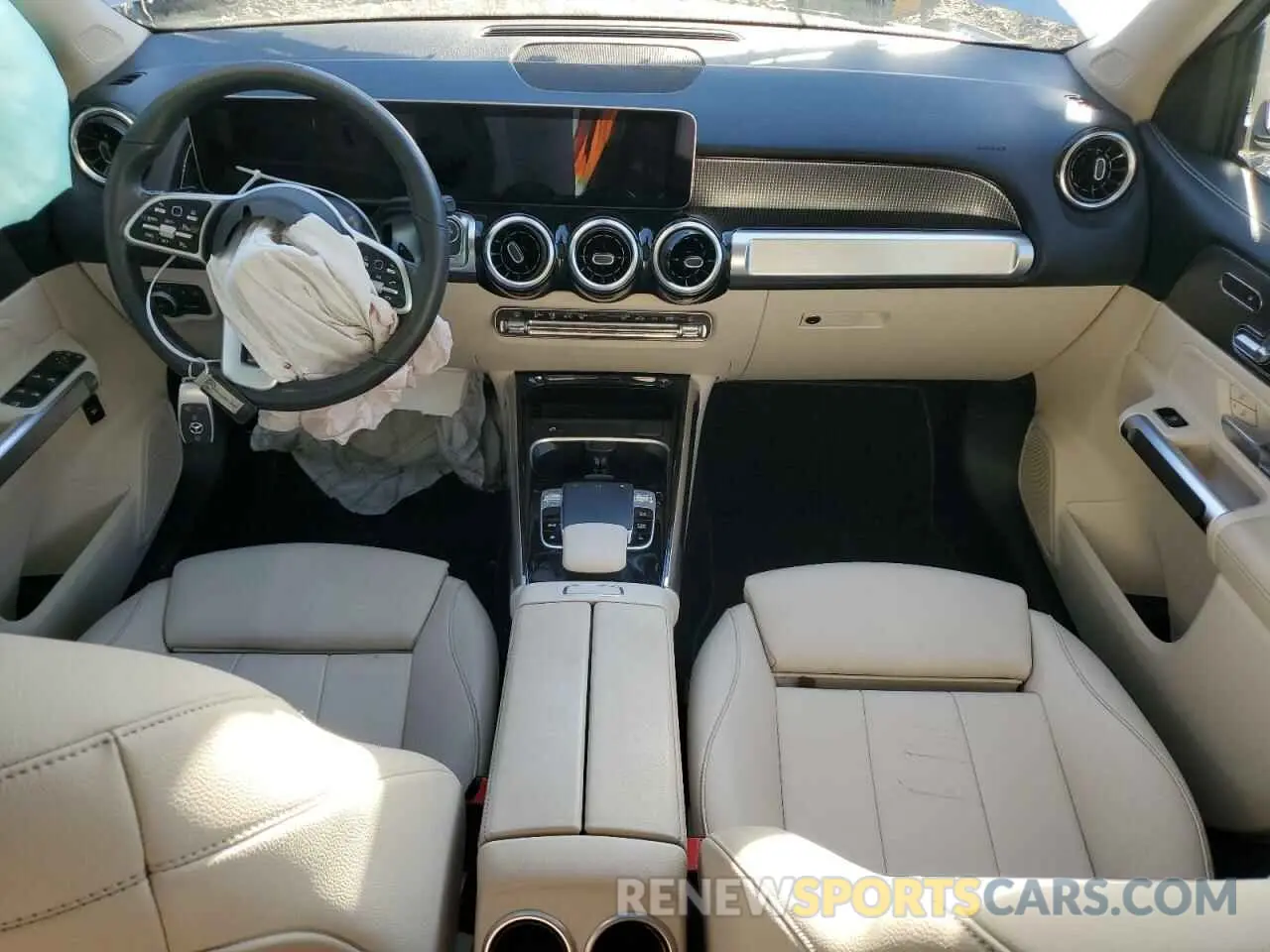 8 fotografías del automóvil dañado W1N4M4HB6LW028009 MERCEDES-BENZ GLB-CLASS 2020