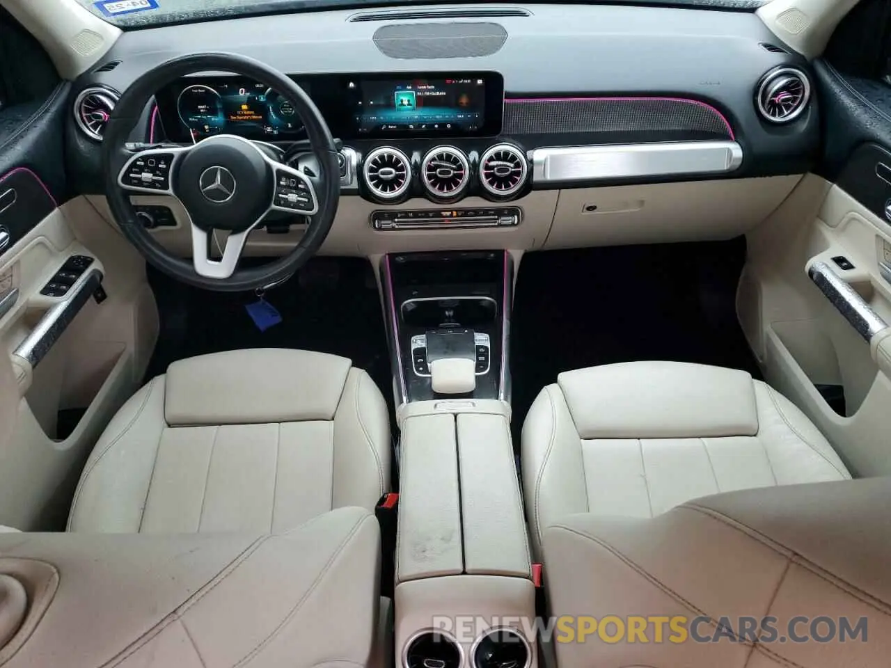 8 fotografías del automóvil dañado WDC4M4GB5LW007249 MERCEDES-BENZ GLB-CLASS 2020