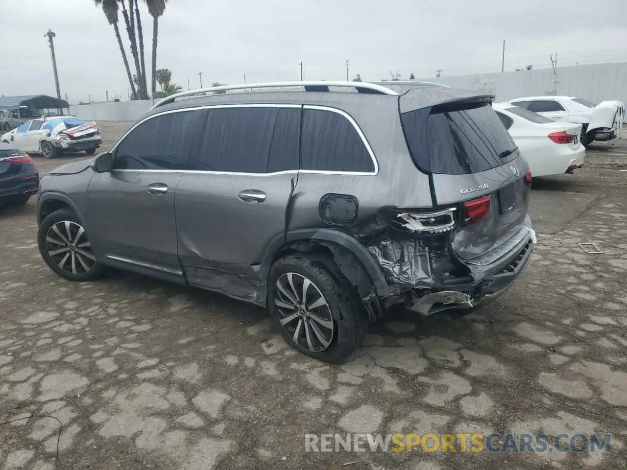 2 fotografías del automóvil dañado W1N4M4GB0MW158032 MERCEDES-BENZ GLB-CLASS 2021