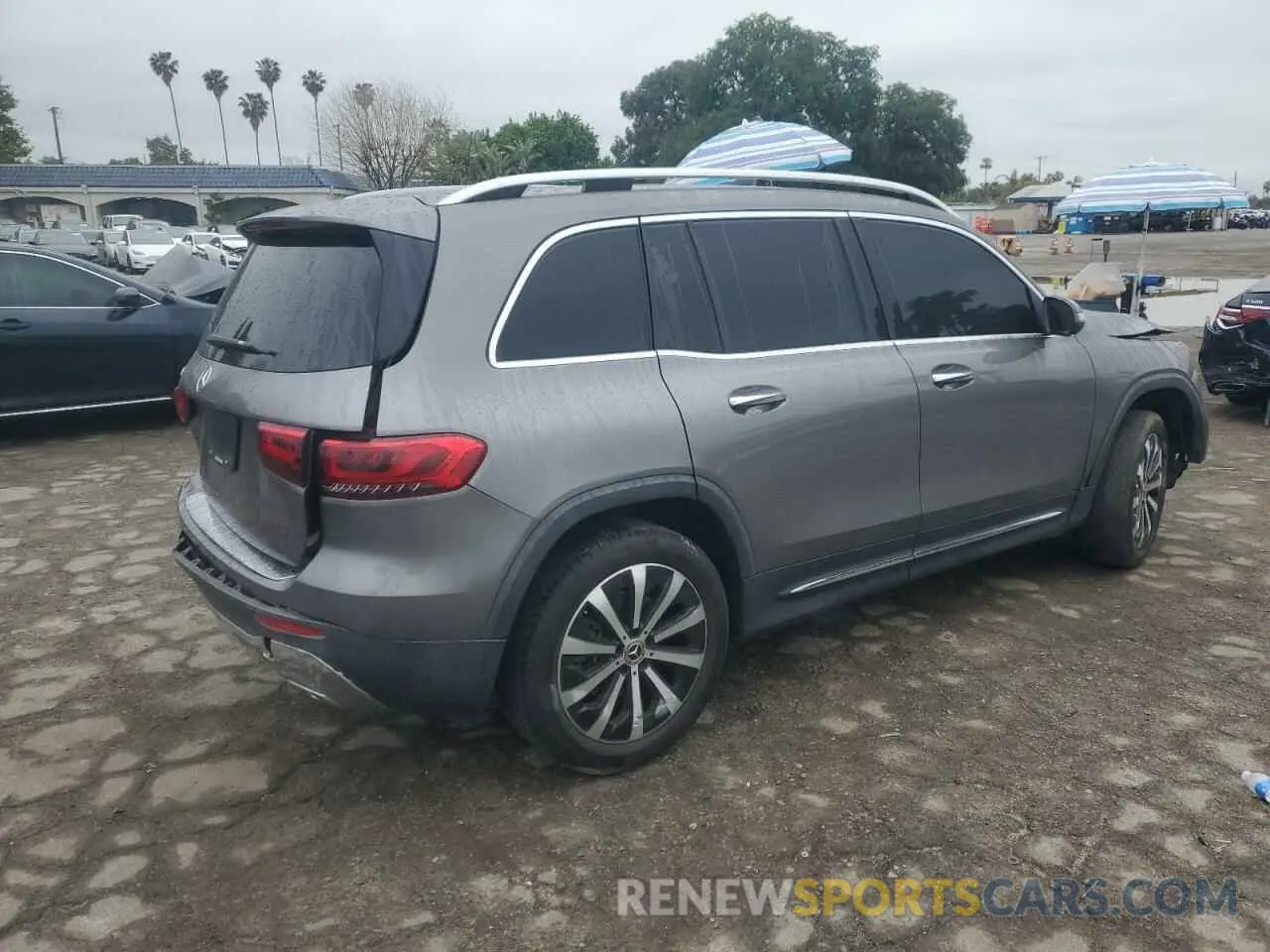 3 fotografías del automóvil dañado W1N4M4GB0MW158032 MERCEDES-BENZ GLB-CLASS 2021