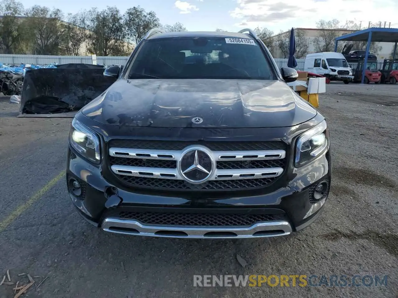 5 fotografías del automóvil dañado W1N4M4GB4MW124112 MERCEDES-BENZ GLB-CLASS 2021